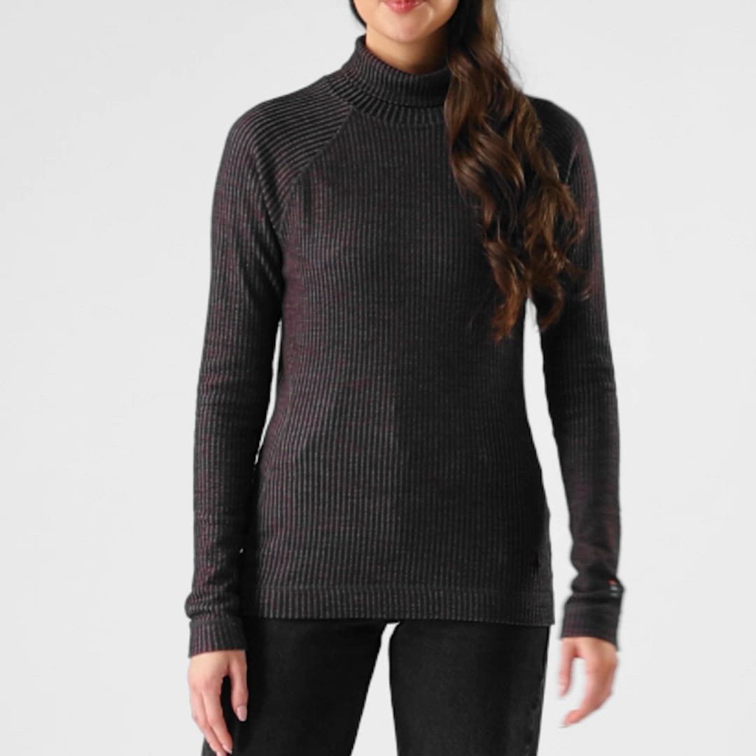 Smartwool Women's Thermal Merino Turtleneck Ribbed Sweater product