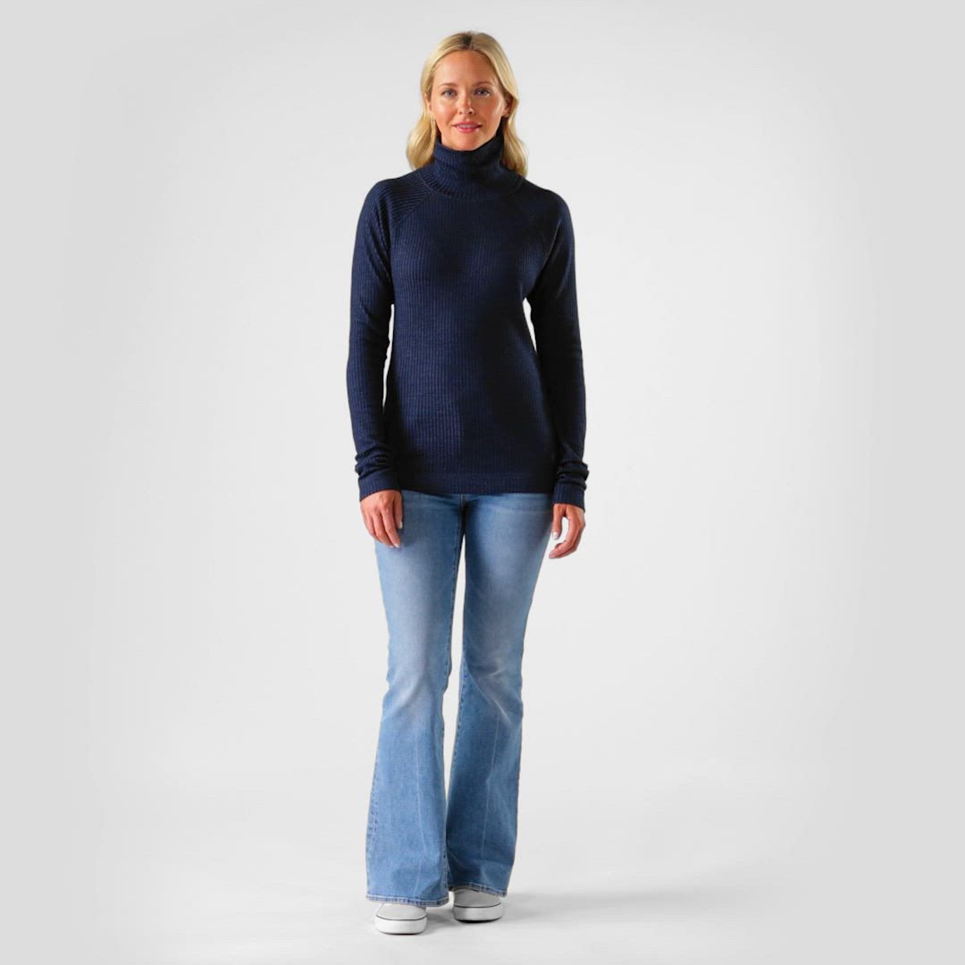 SmartWool Women's Thermal Merino Turtleneck Ribbed Sweater product