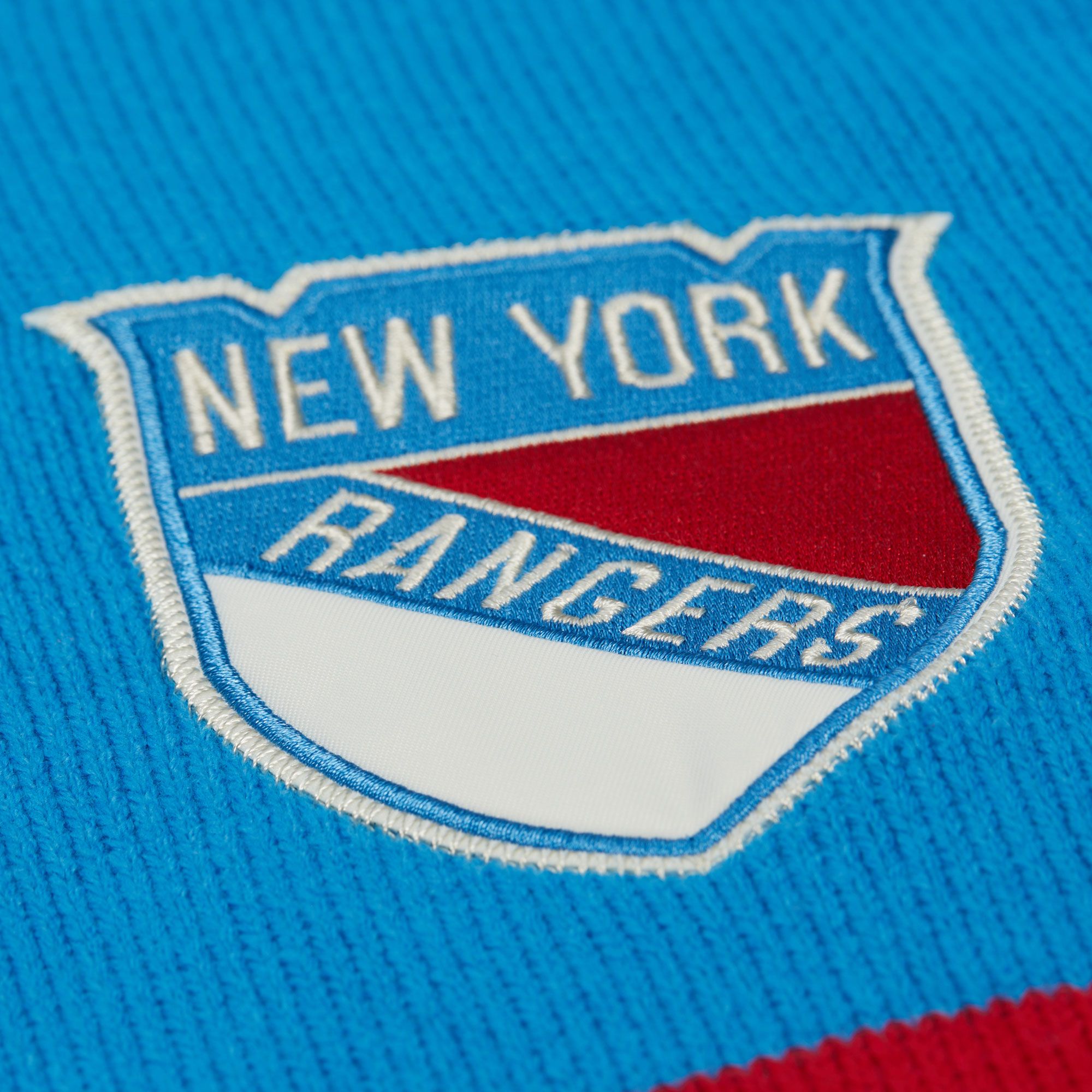Mitchell & Ness Men's New York Rangers Centennial Retro Cardigan Sweater product image