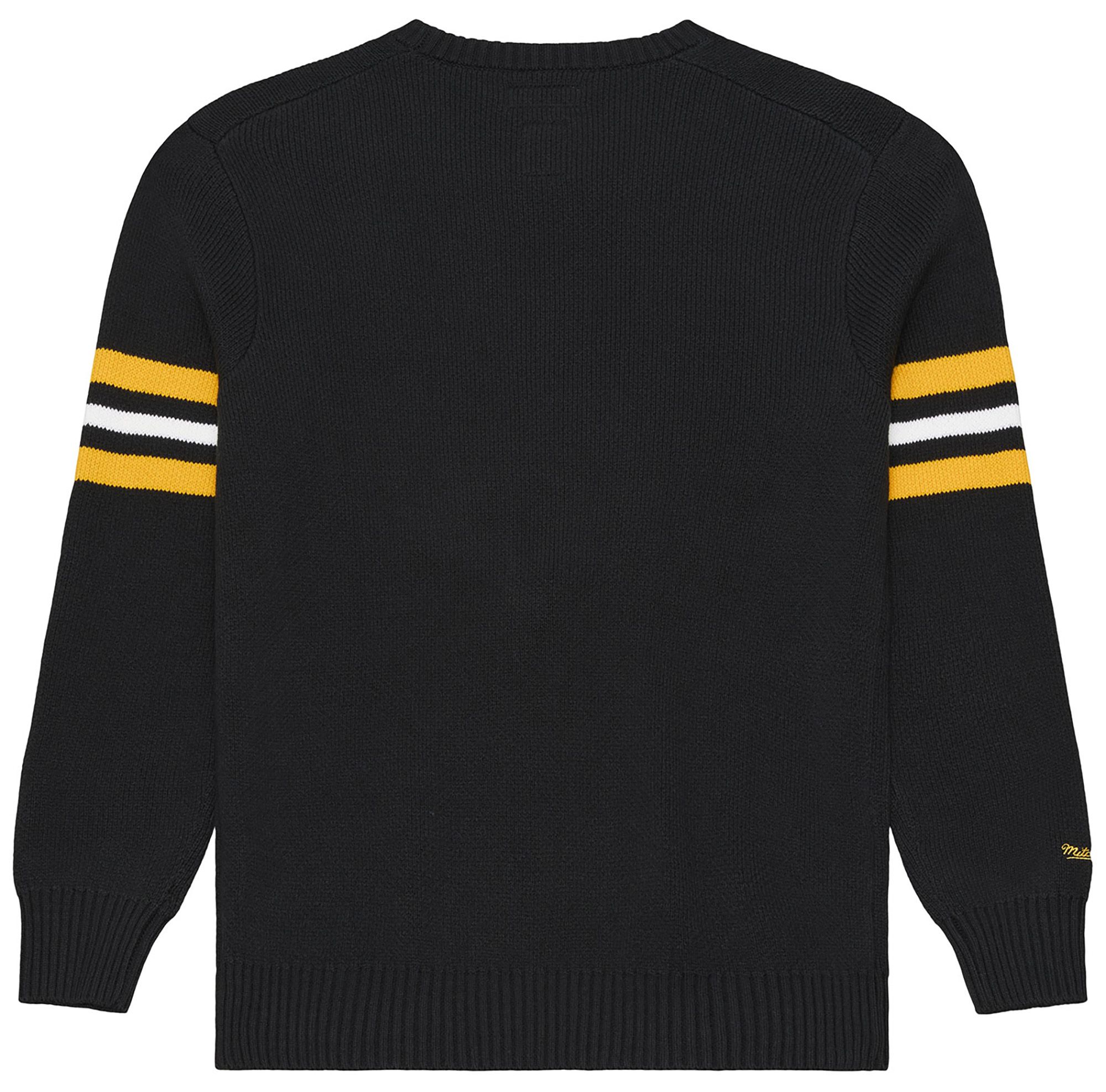 Mitchell & Ness Men's Pittsburgh Penguins Head Coach Black Sweater product image