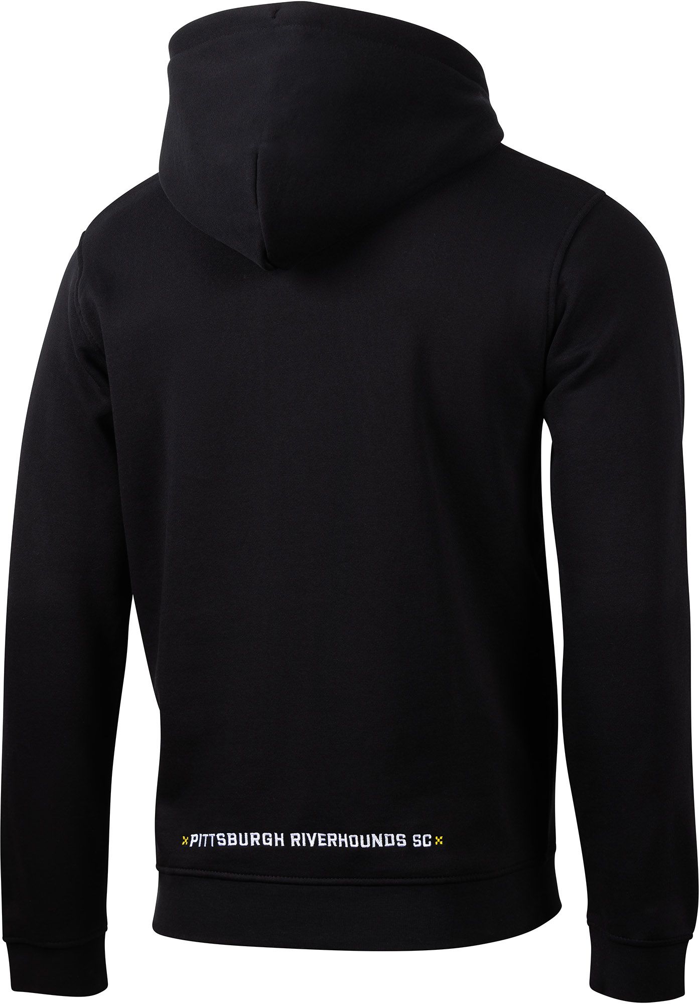 Sport Design Sweden Adult Pittsburgh Riverhounds SC Black Team Logo Pullover Hoodie product image