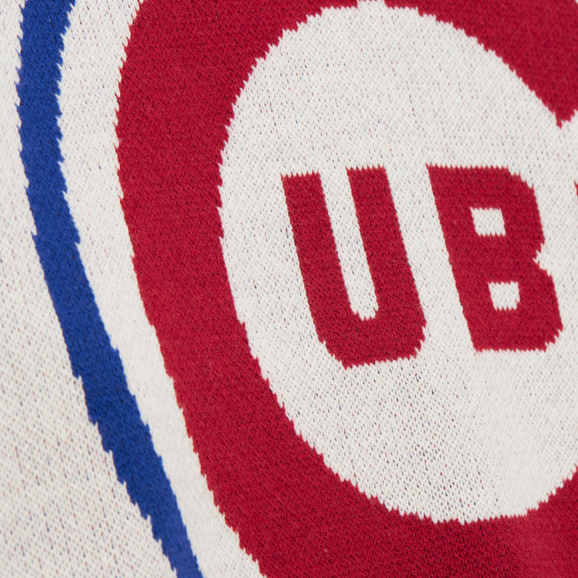 Mitchell & Ness Men's Chicago Cubs Cream Retro Logo Sweater product image