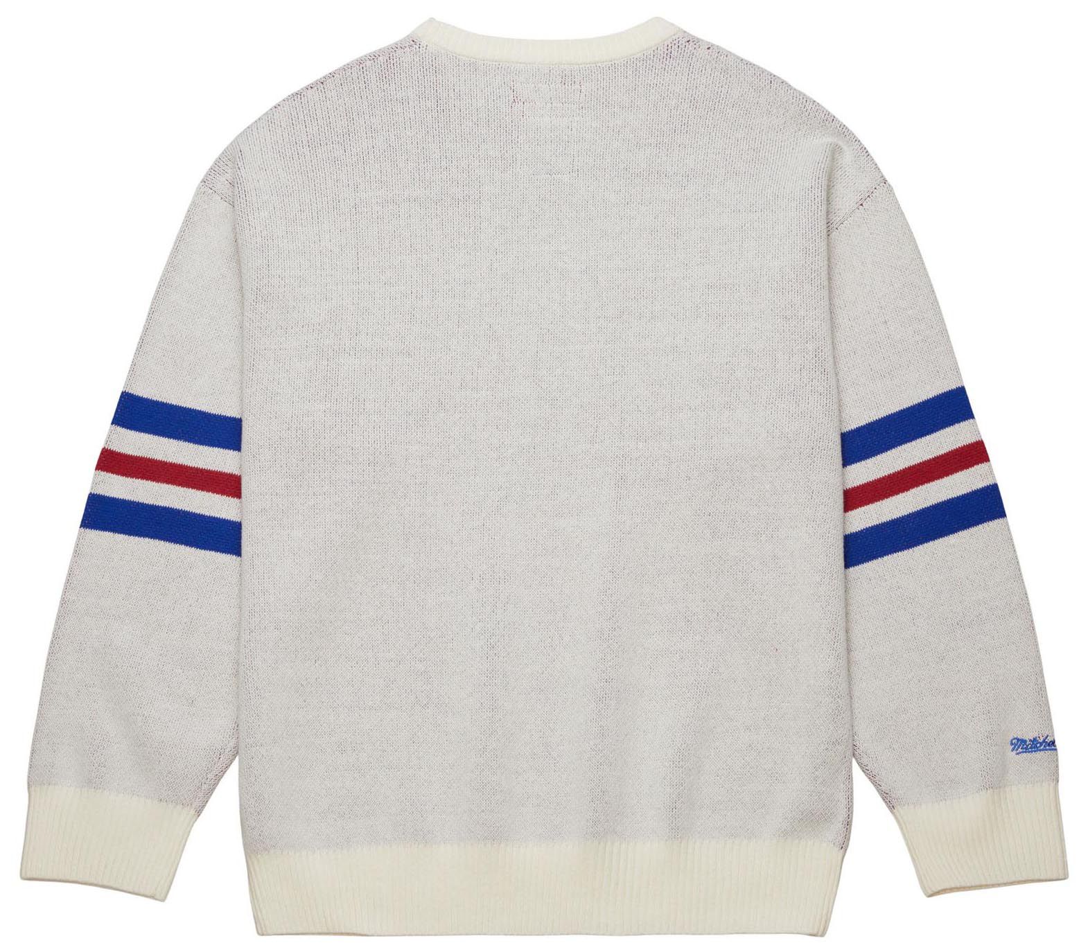 Mitchell & Ness Men's Chicago Cubs Cream Retro Logo Sweater product image