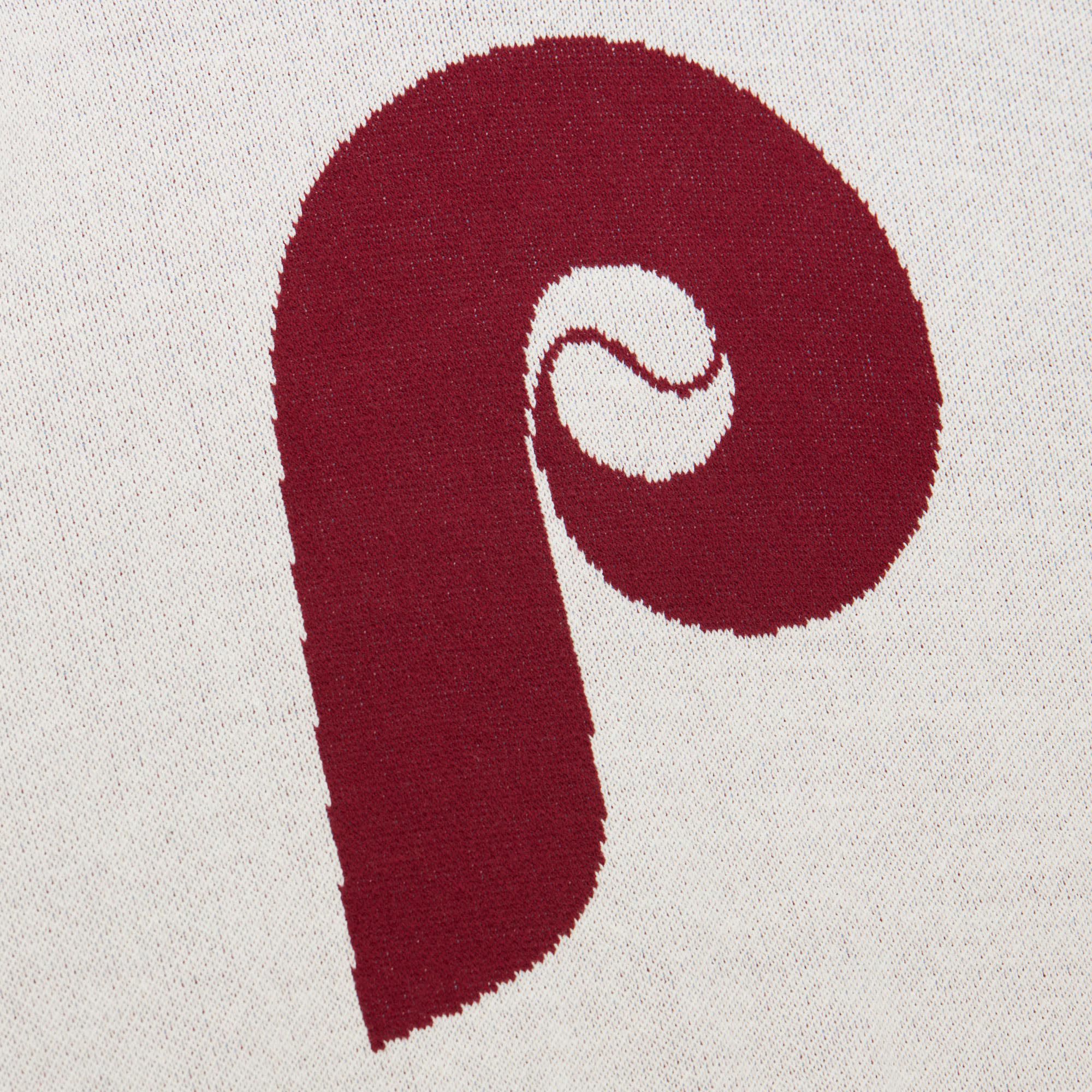 Mitchell & Ness Men's Philadelphia Phillies Cream Retro Logo Sweater product image