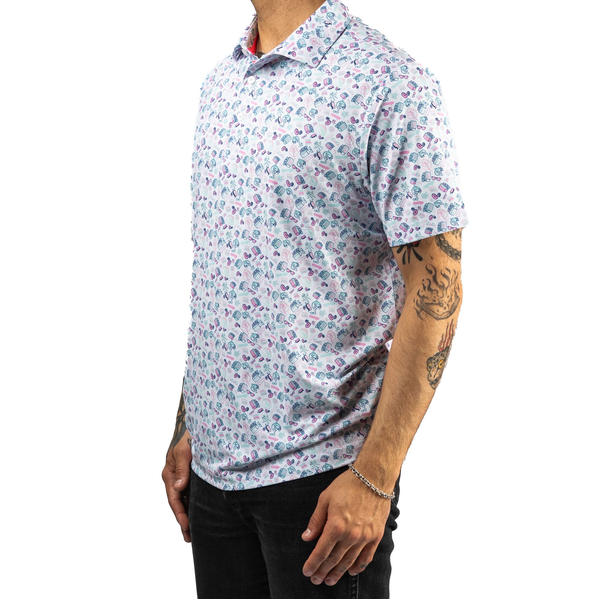 SWAG Men's Pool Party Classic Golf Polo product image
