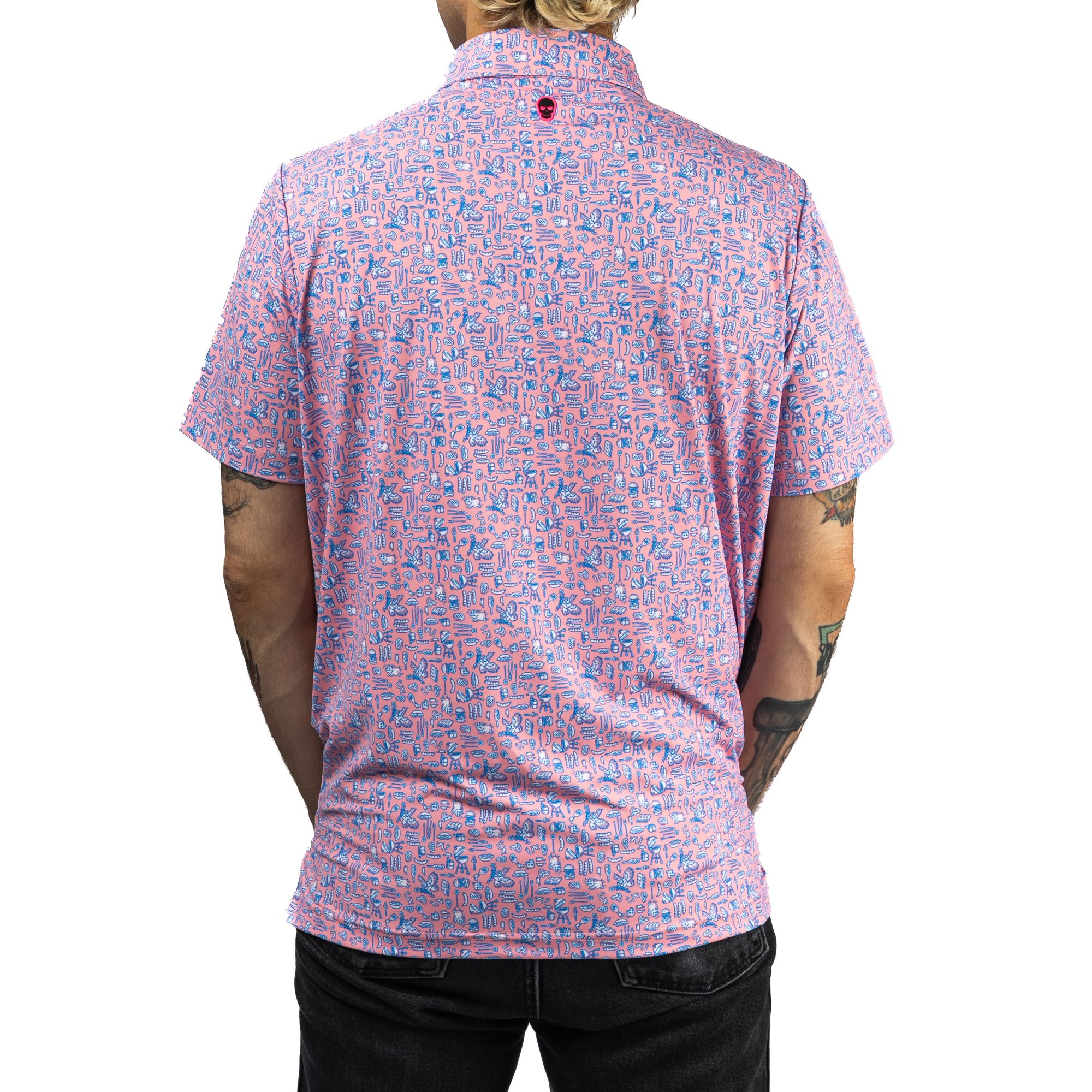 SWAG Men's Backyard BBQ Classic Golf Polo product image