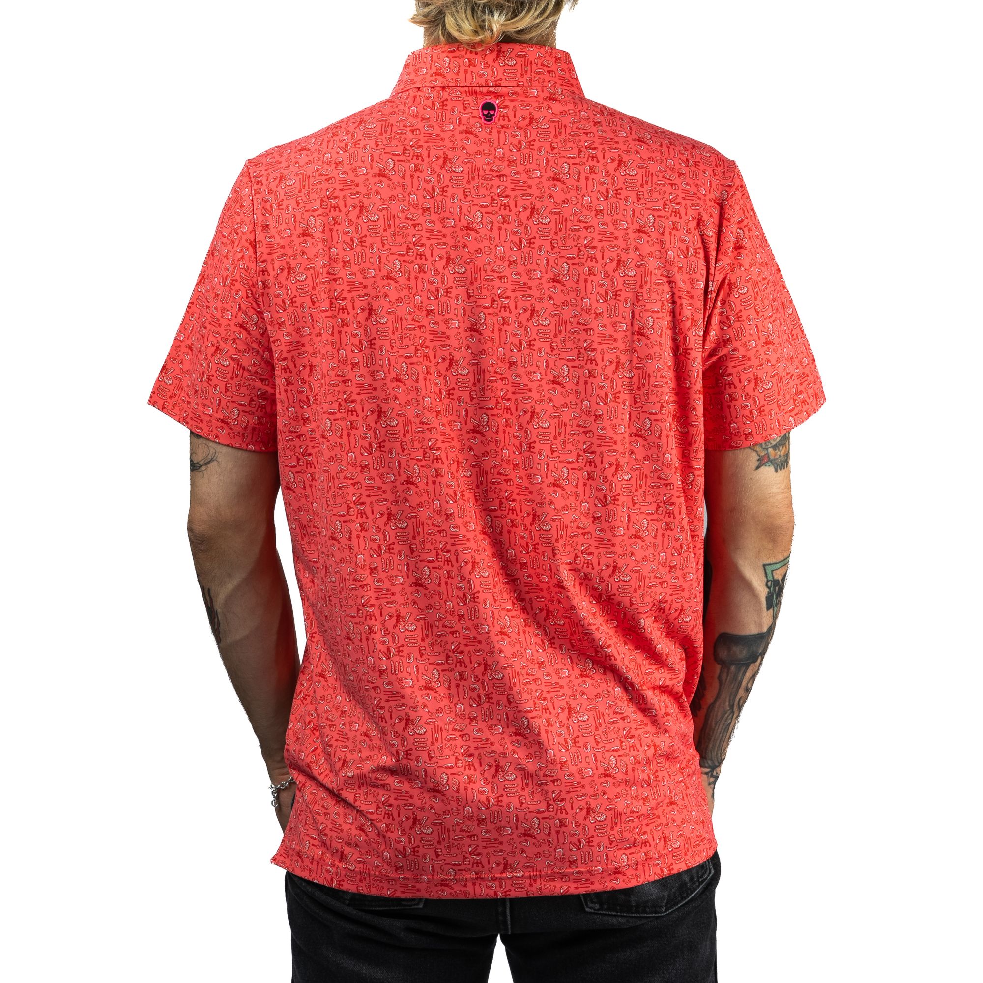 SWAG Men's Backyard BBQ Classic Golf Polo product image