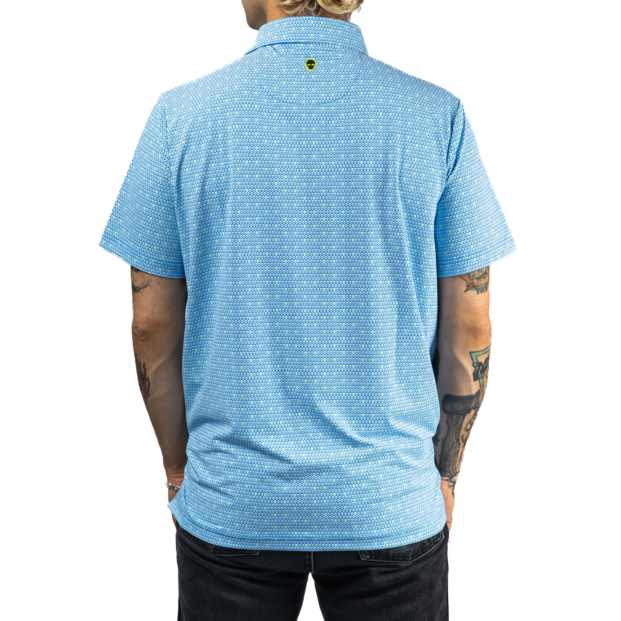 SWAG Men's Skull Classic Golf Polo product image