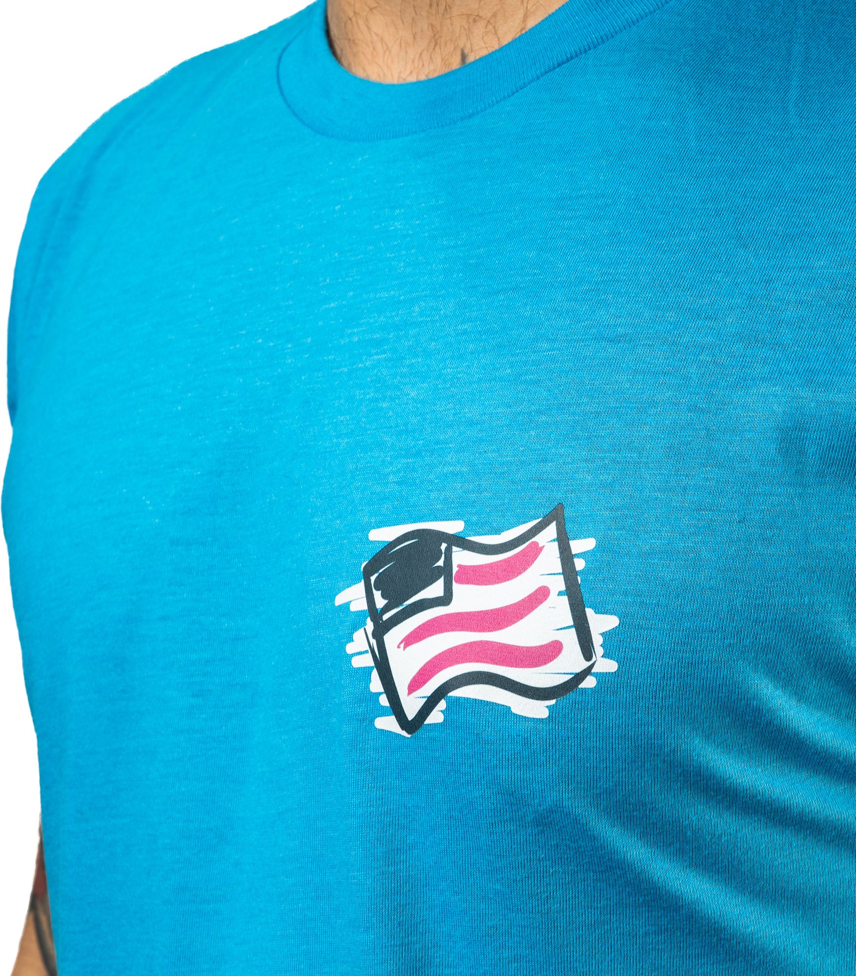 SWAG Men's Red, White, And Beers Golf T-Shirt product image