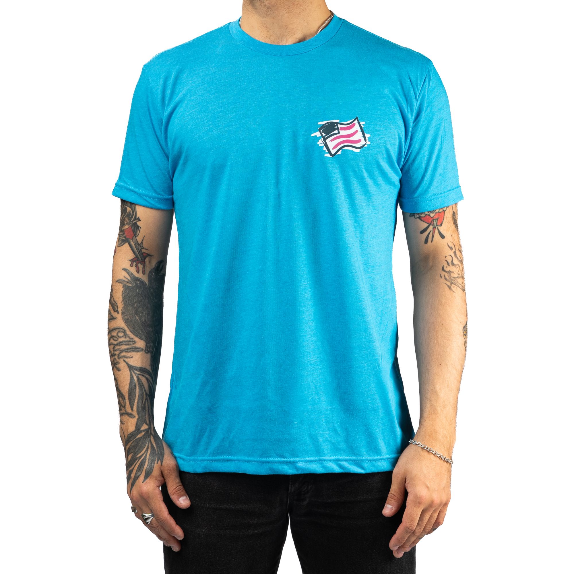SWAG Men's Red, White, And Beers Golf T-Shirt product image