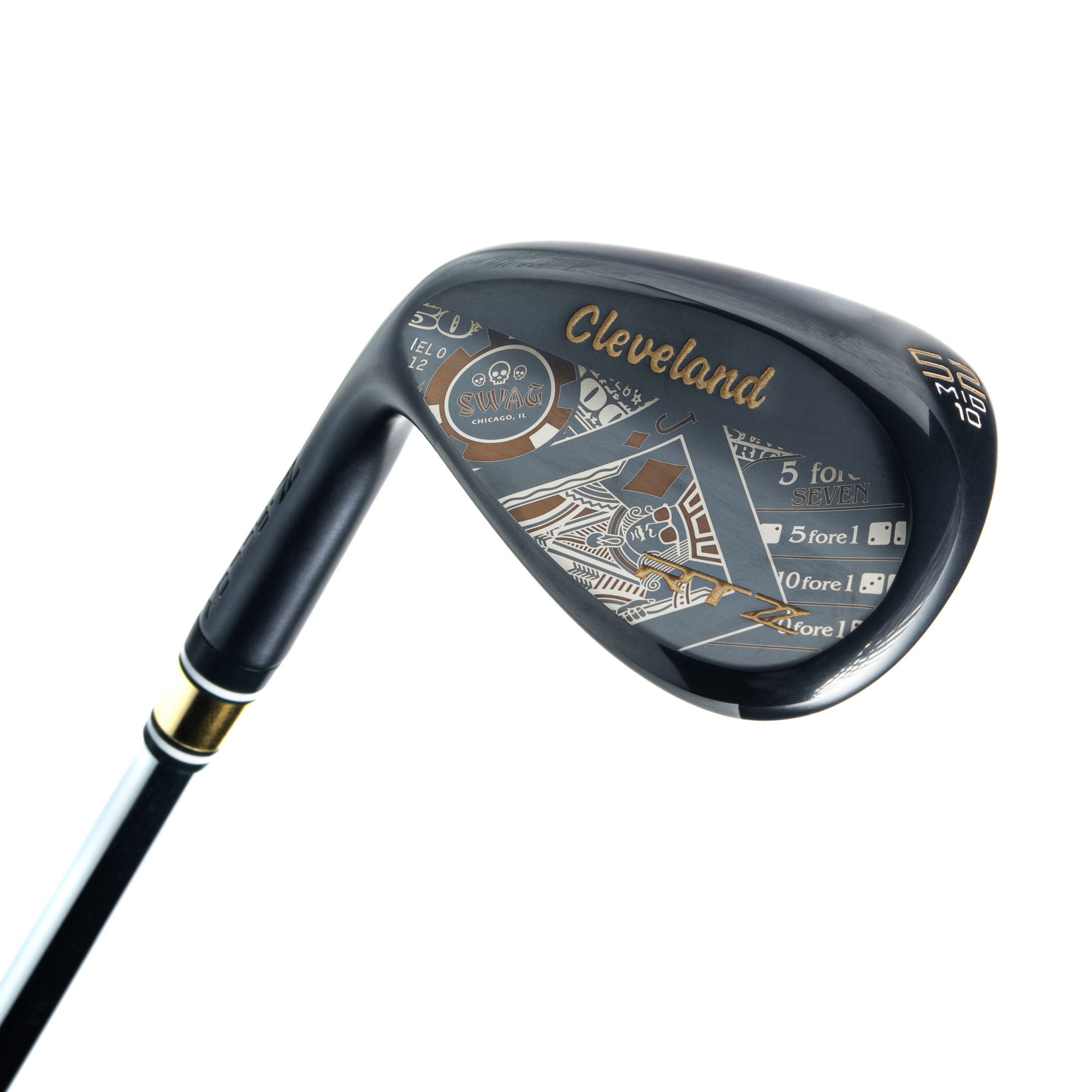 Cleveland x SWAG RTZ Black Satin Gambling Wedge product image