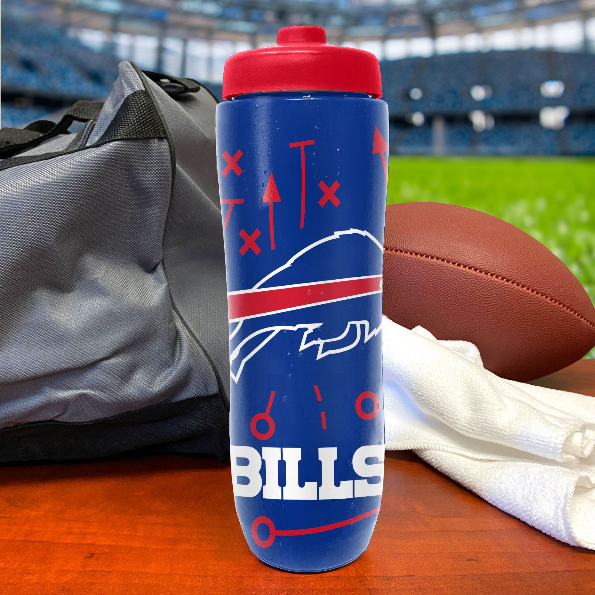 Party Animal Buffalo Bills Squeezy Water Bottle product image