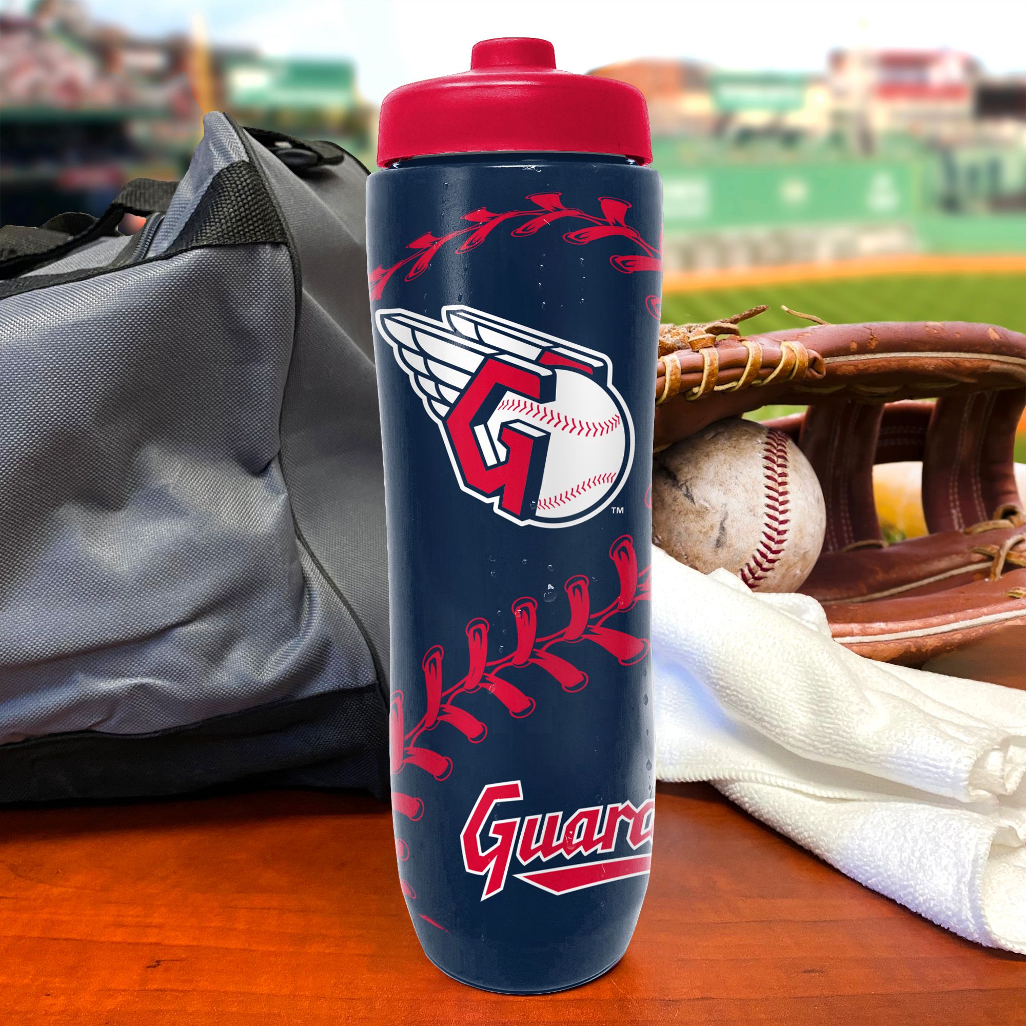 Party Animal Cleveland Guardians 32 oz. Squeezy Water Bottle product image
