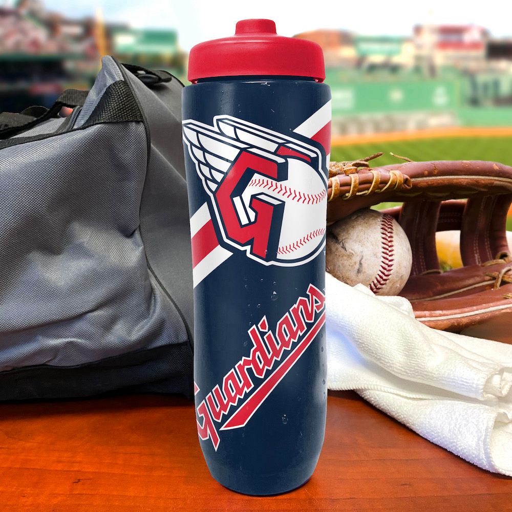 Party Animal Cleveland Guardians 32 oz. Squeezy Water Bottle product image