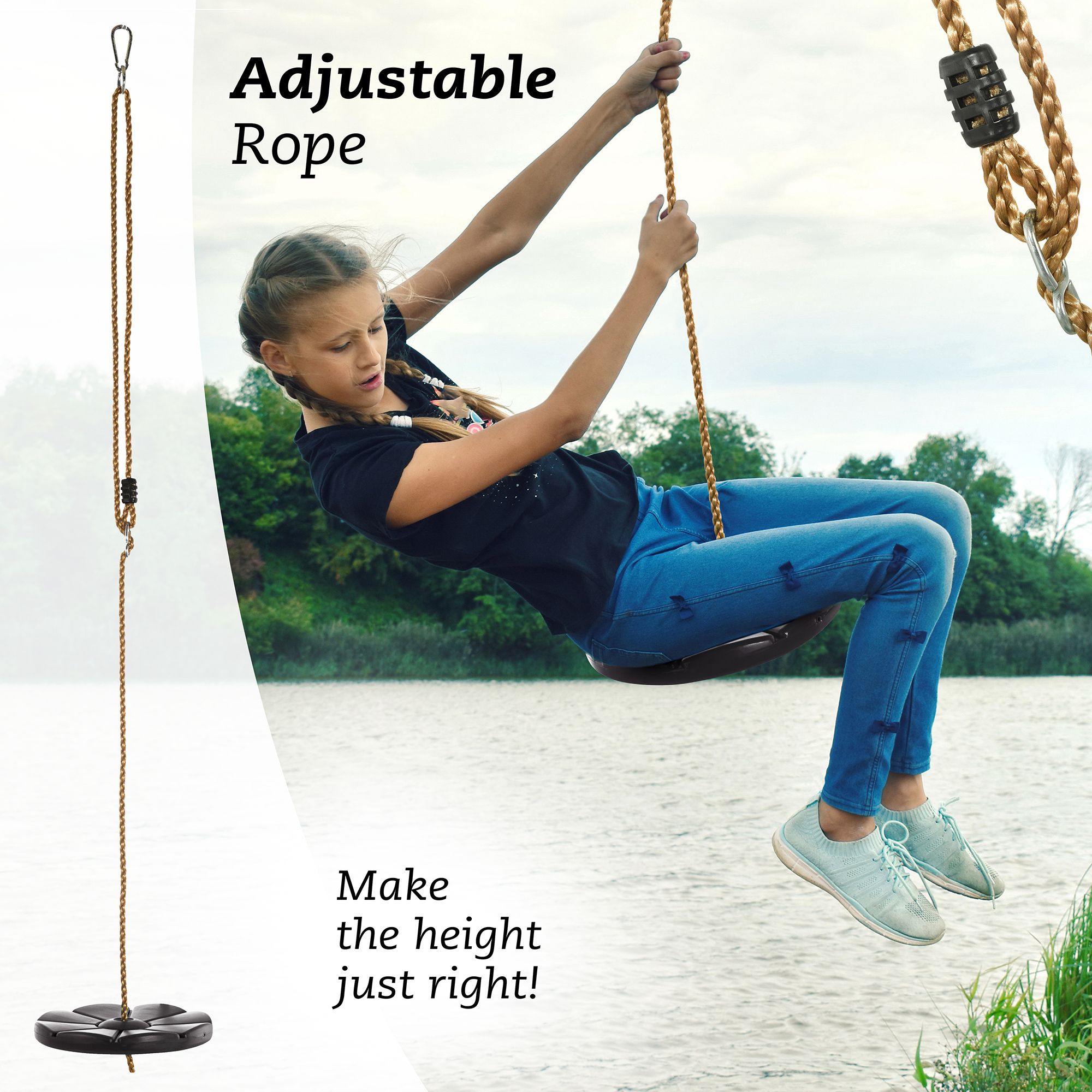 Swingan Disc Swing with Adjustable Rope product image