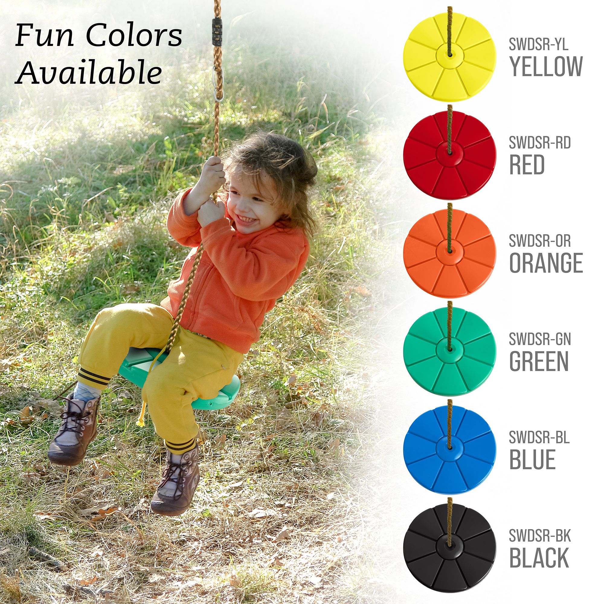 Swingan Disc Swing with Adjustable Rope product image