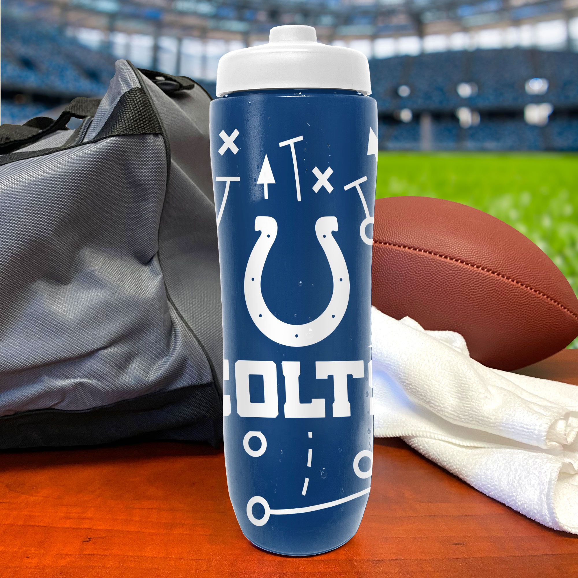 Party Animal Indianapolis Colts Squeezy Water Bottle product image