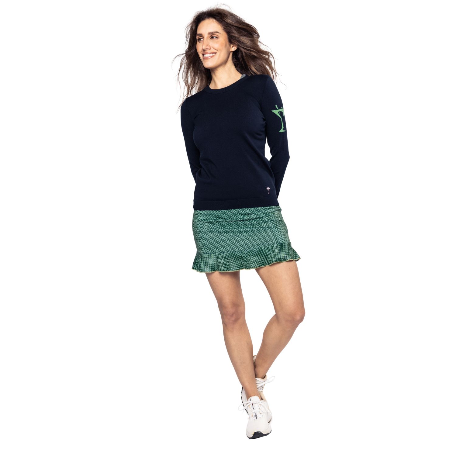Golftini Women's Martini Crewneck Golf Sweater product image