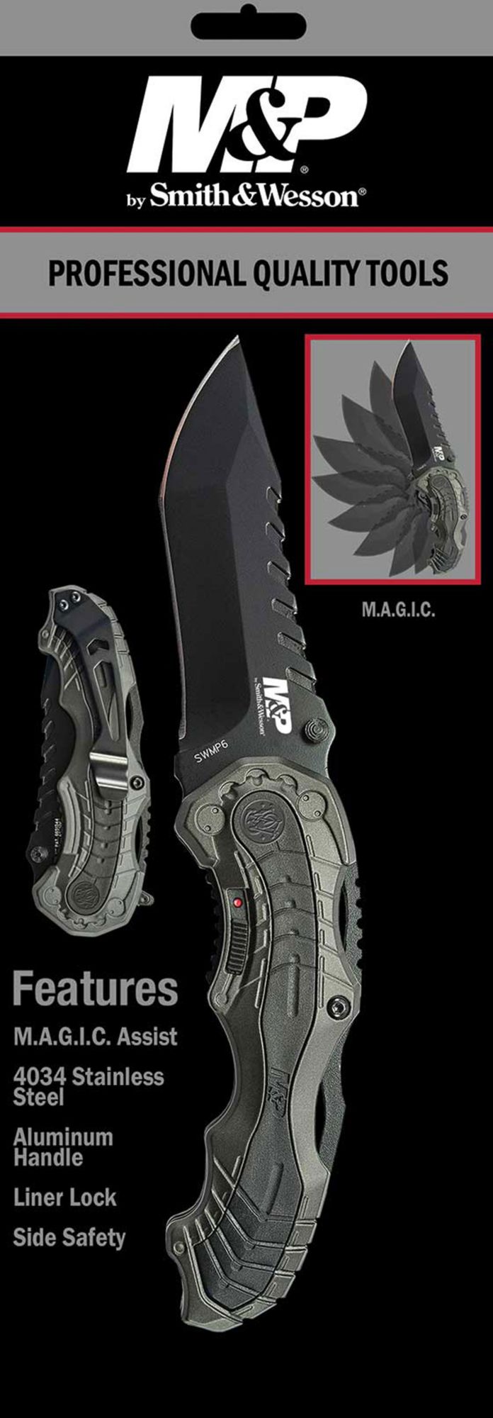 Smith & Wesson Knives M&P Magic Drop Point Knife product image
