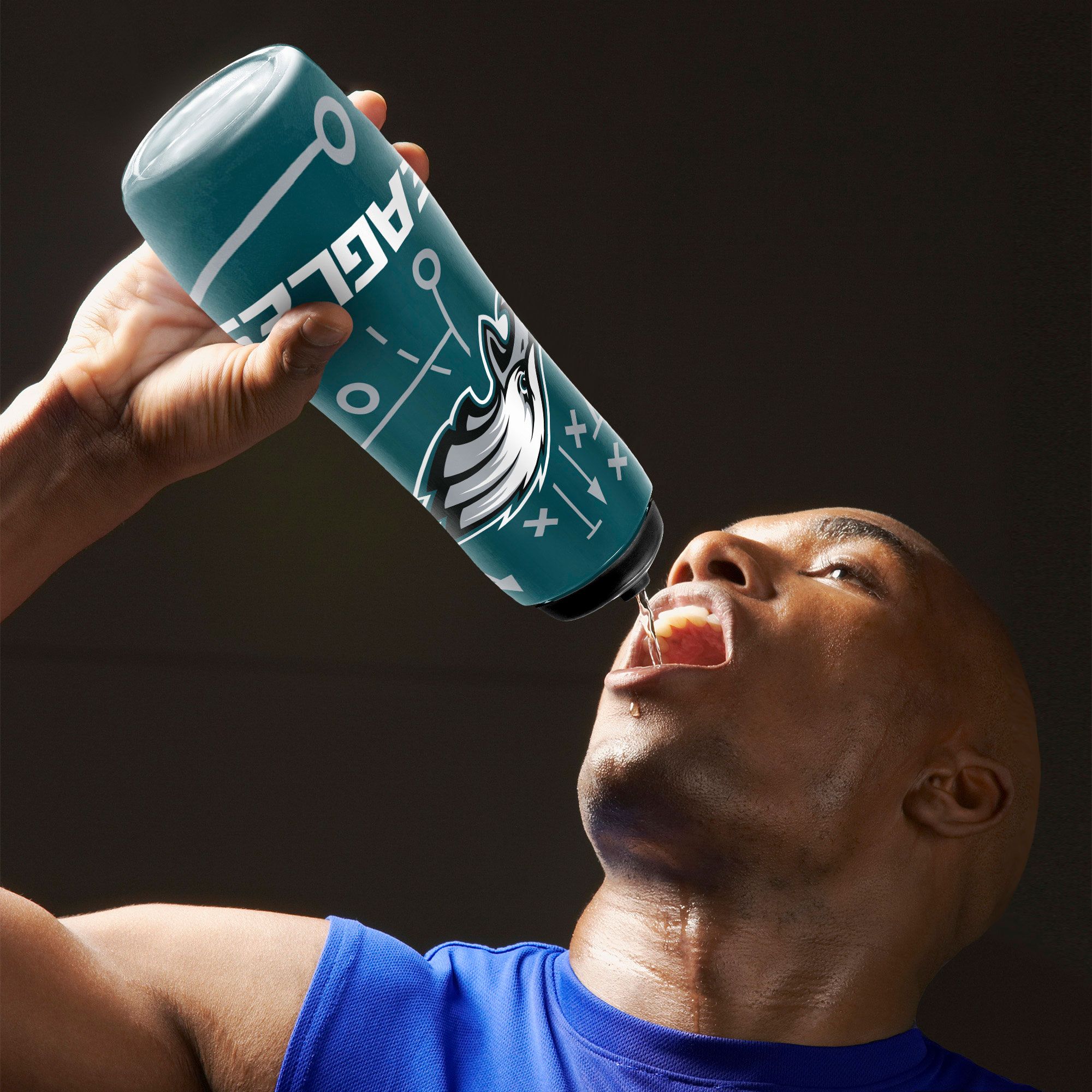 Party Animal Philadelphia Eagles Squeezy Water Bottle product image
