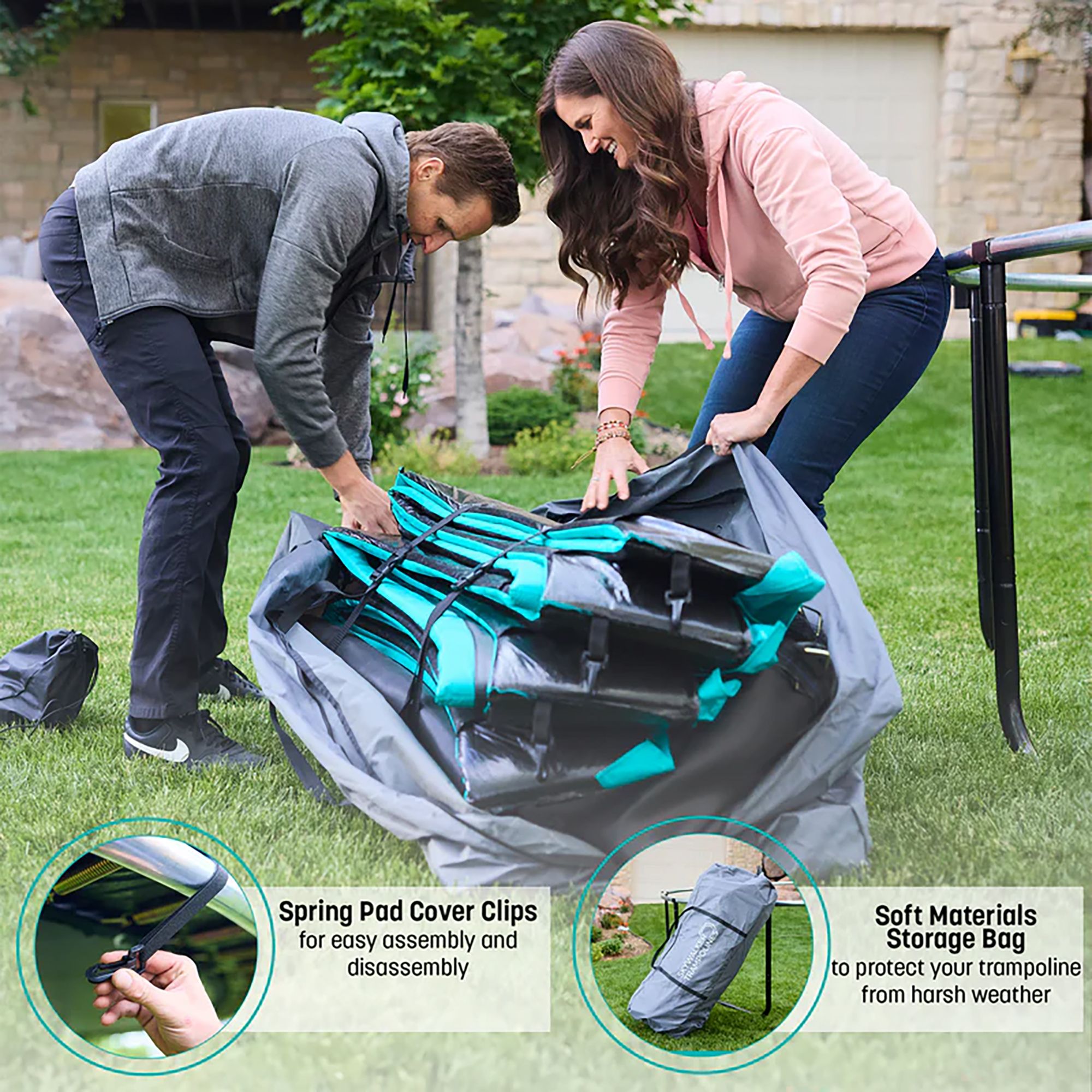 Skywalker Signature Series 15 Ft. Round Trampoline With Enclosure product image