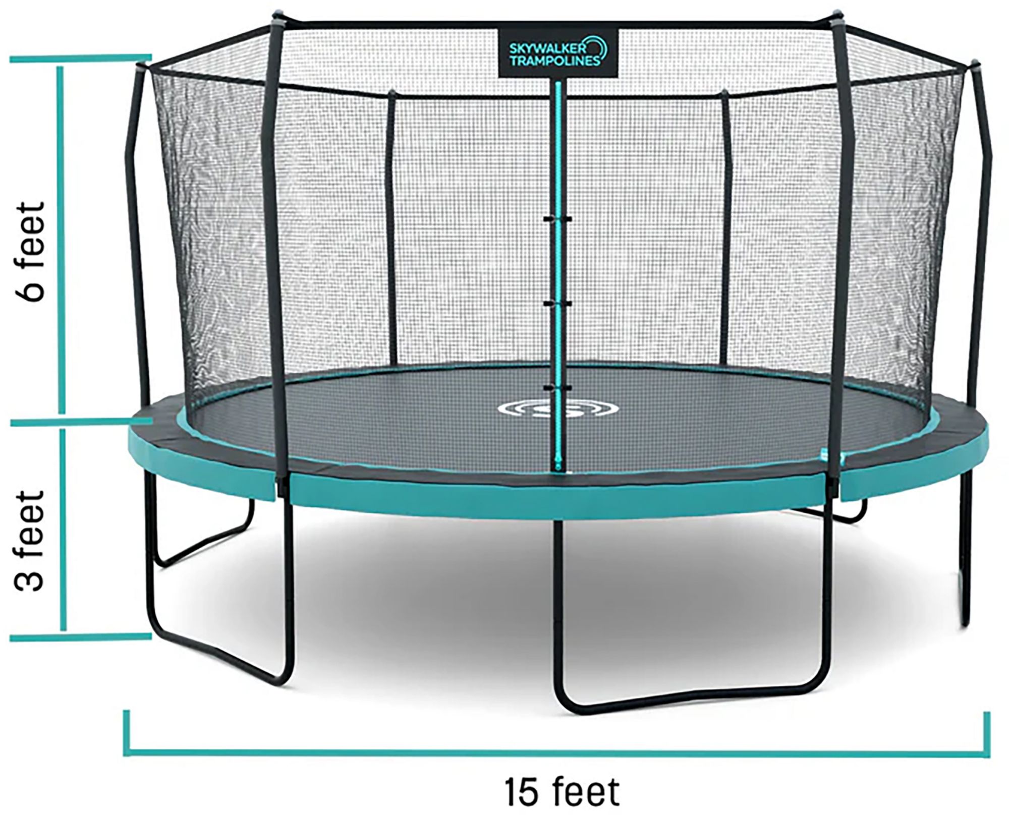 Skywalker Signature Series 15 Ft. Round Trampoline With Enclosure product image