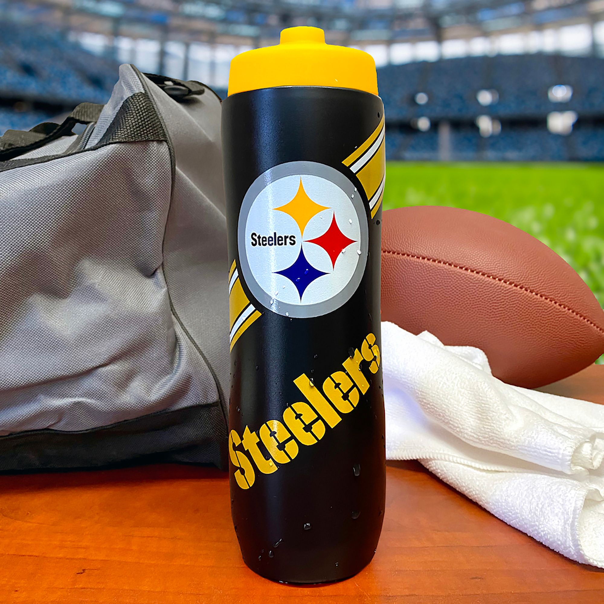 Party Animal Pittsburgh Steelers 32 oz. Squeeze Water Bottle product image
