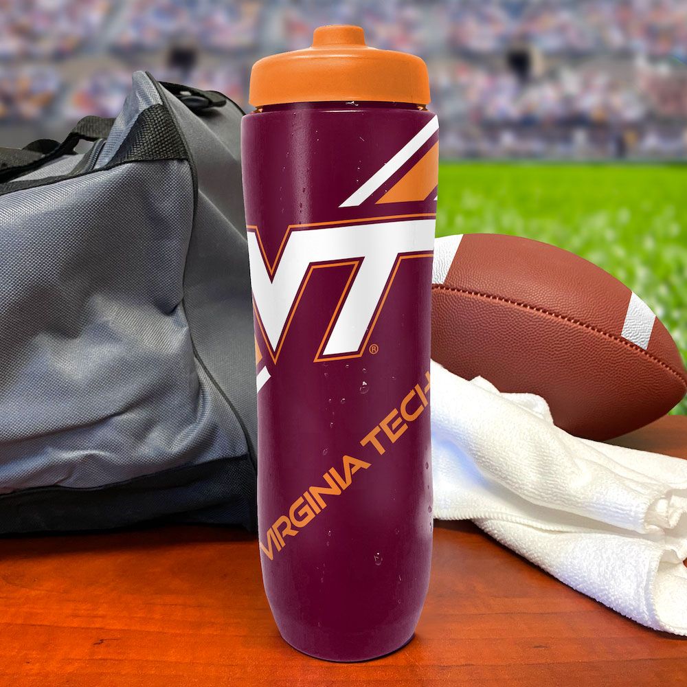 Party Animal Virginia Tech Hokies 32 oz. Squeeze Water Bottle product image