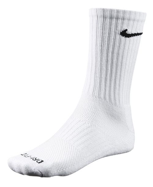 medium white nike socks