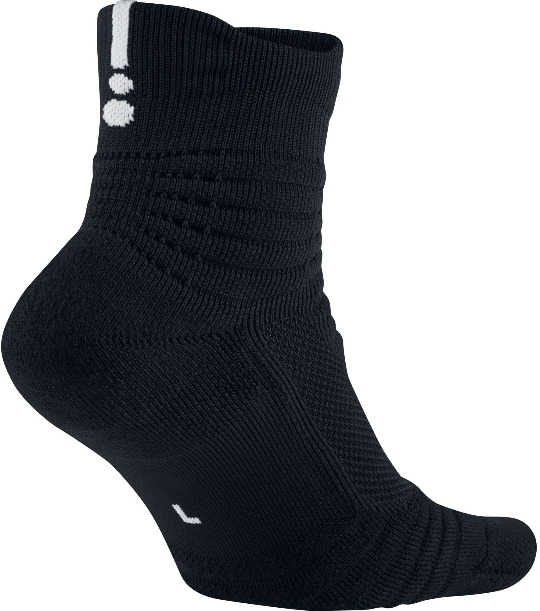 nike elite versatility high quarter basketball socks