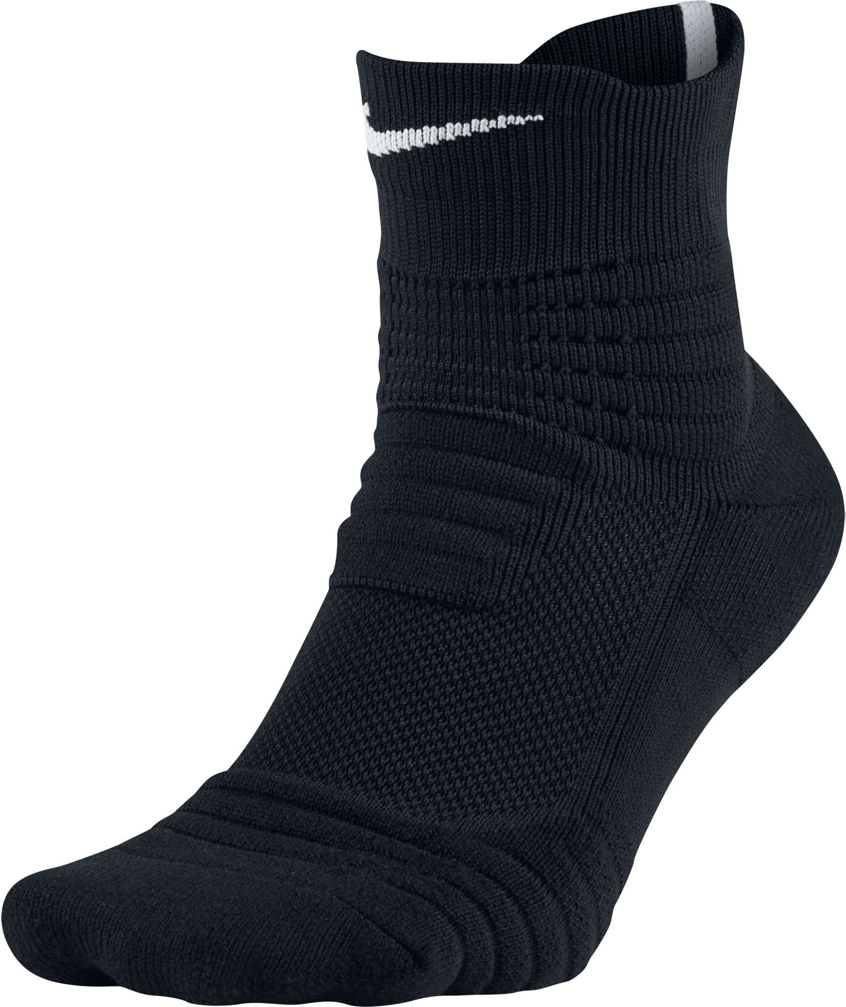 nike elite versatility high quarter basketball socks
