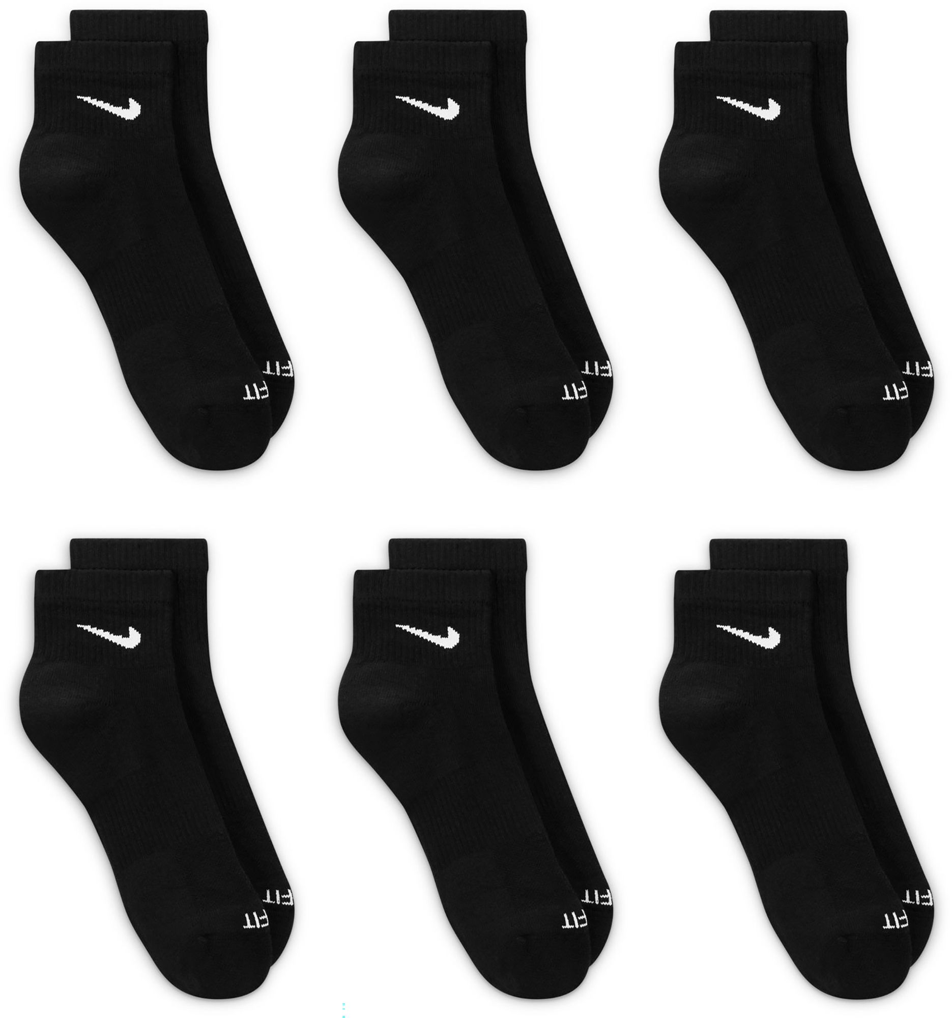 Nike Dri-FIT Everyday Plus Cushioned Training Ankle Socks - 6 Pack product image