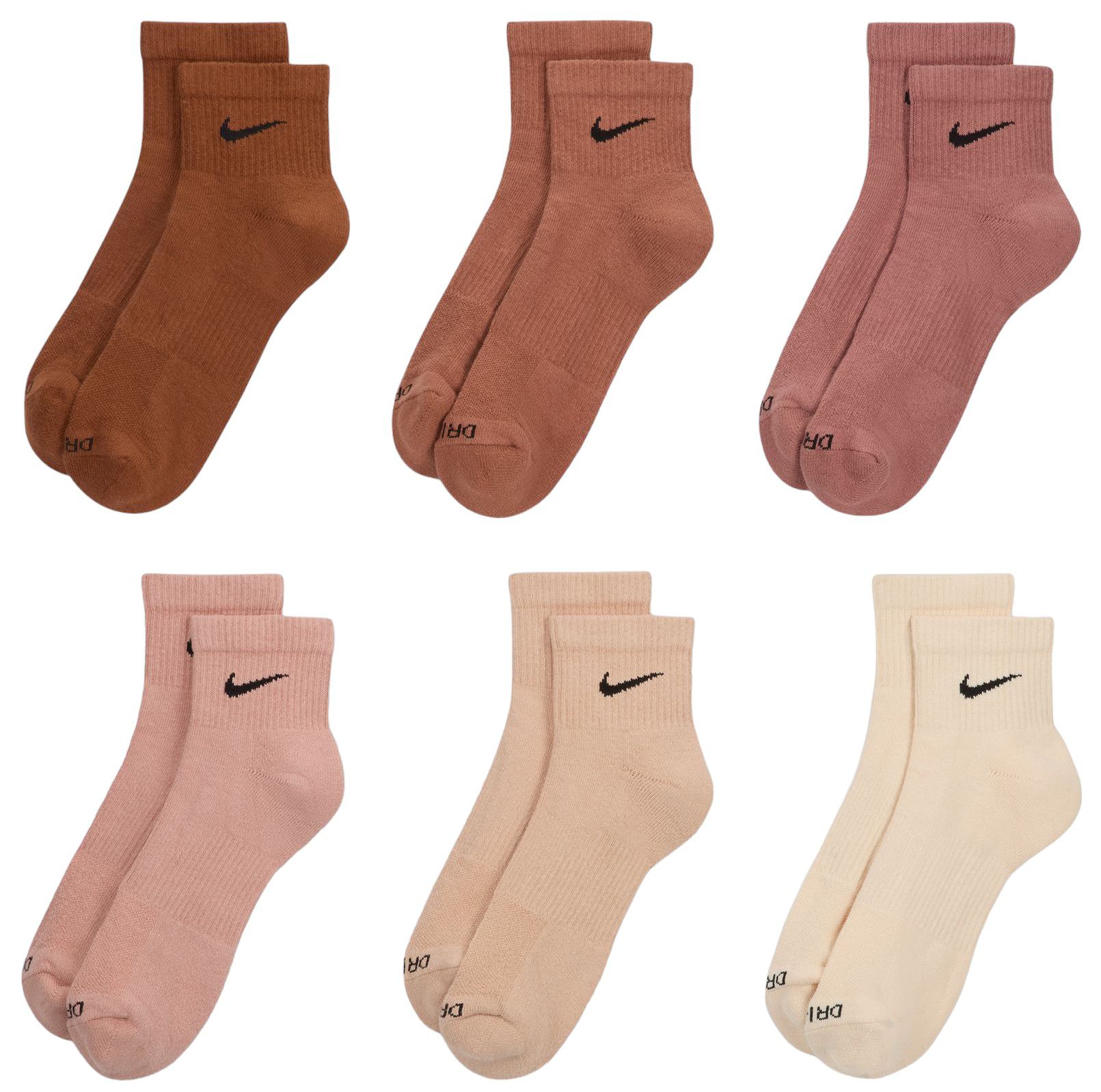 Nike Dri-FIT Everyday Plus Cushioned Training Ankle Socks - 6 Pack product image