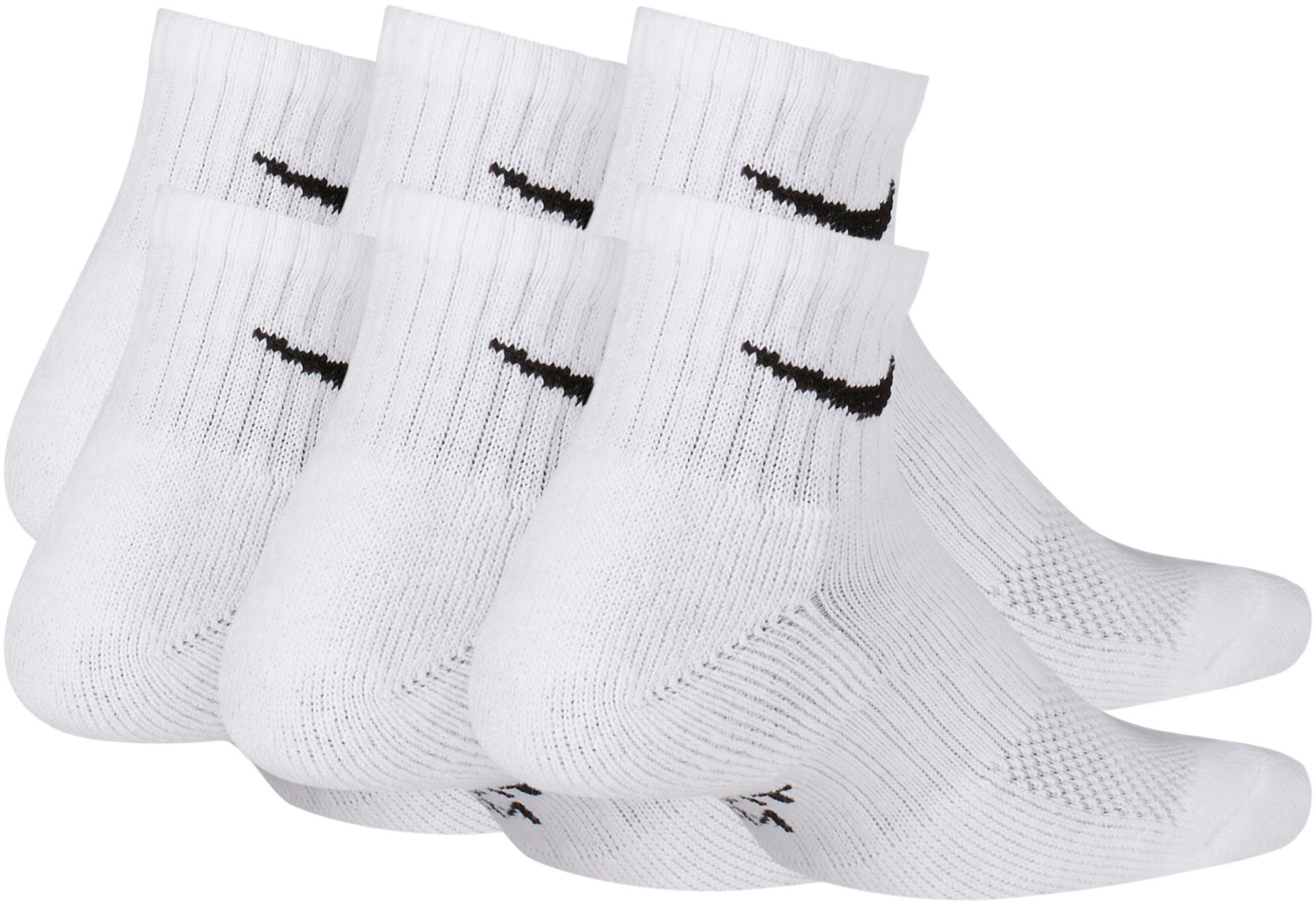 Nike Youth Performance Cushioned Training Quarter Socks – 6 Pack product image
