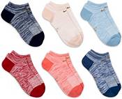 Nike Women's Everyday Lightweight No Show Socks Multicolor 6 Pack product image