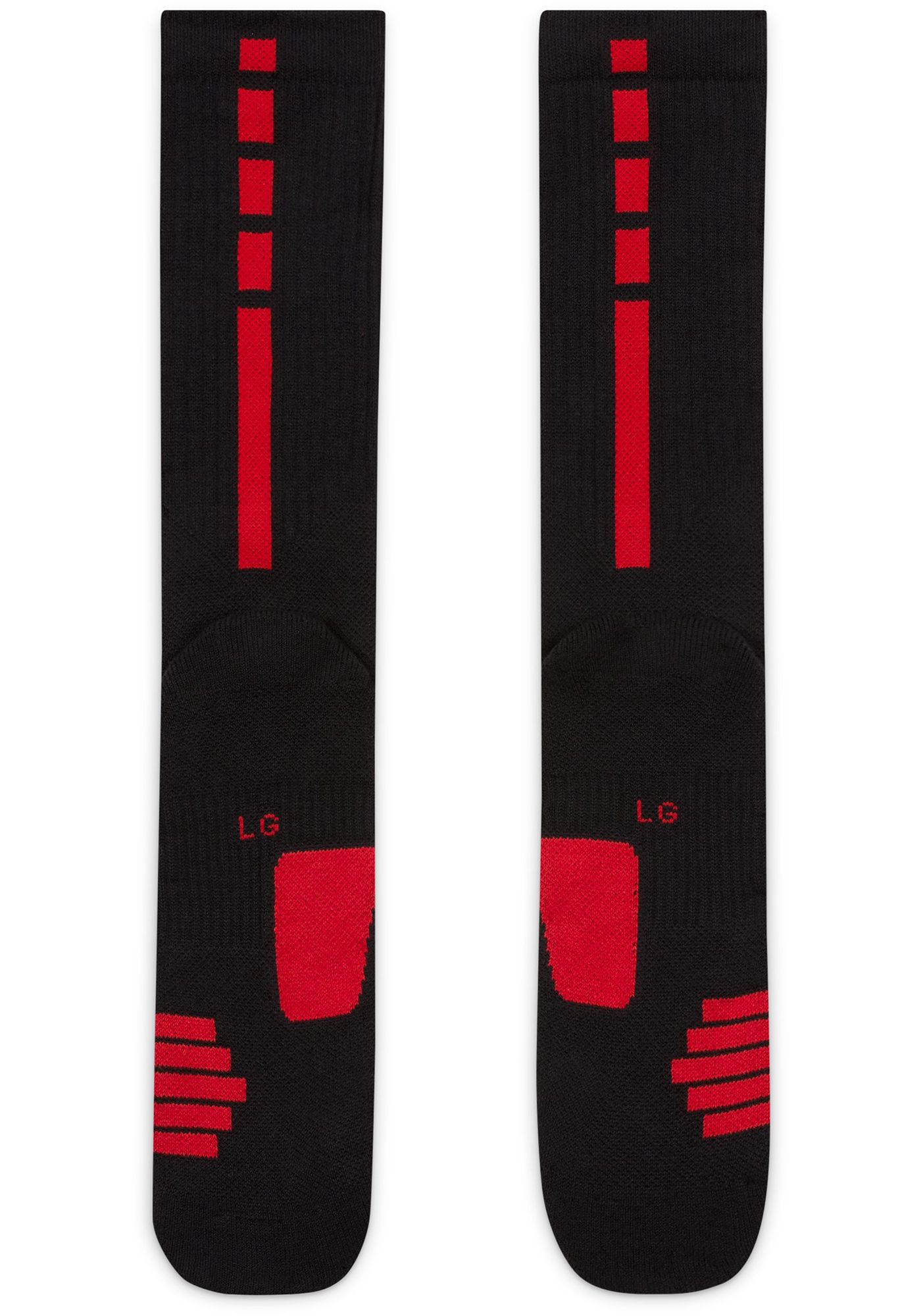 Red nike elite socks clearance