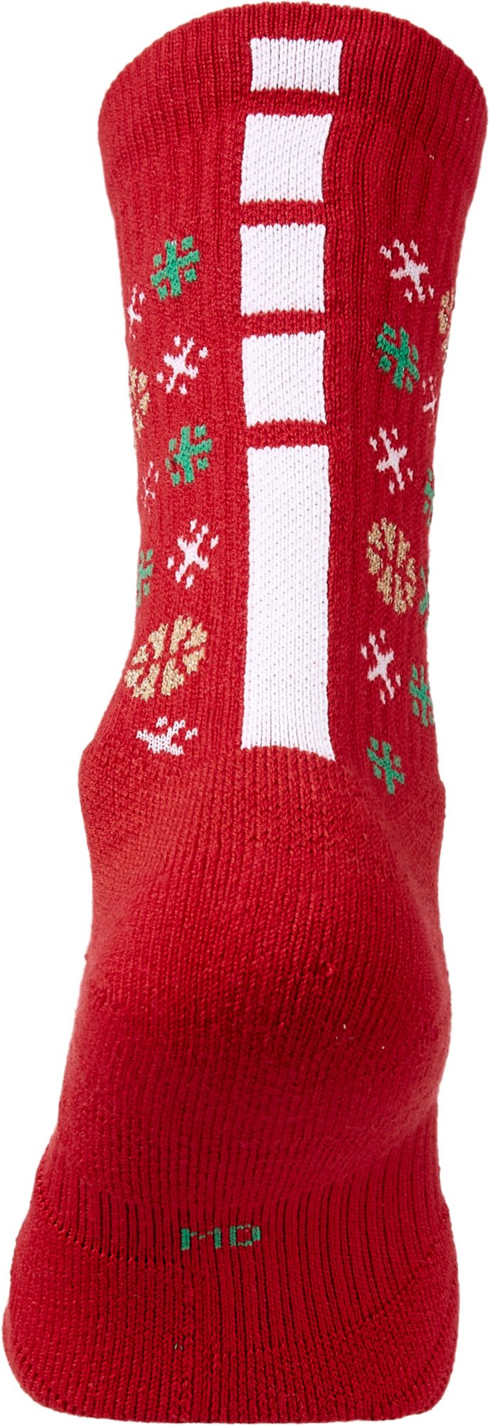 nike elite holiday basketball crew socks