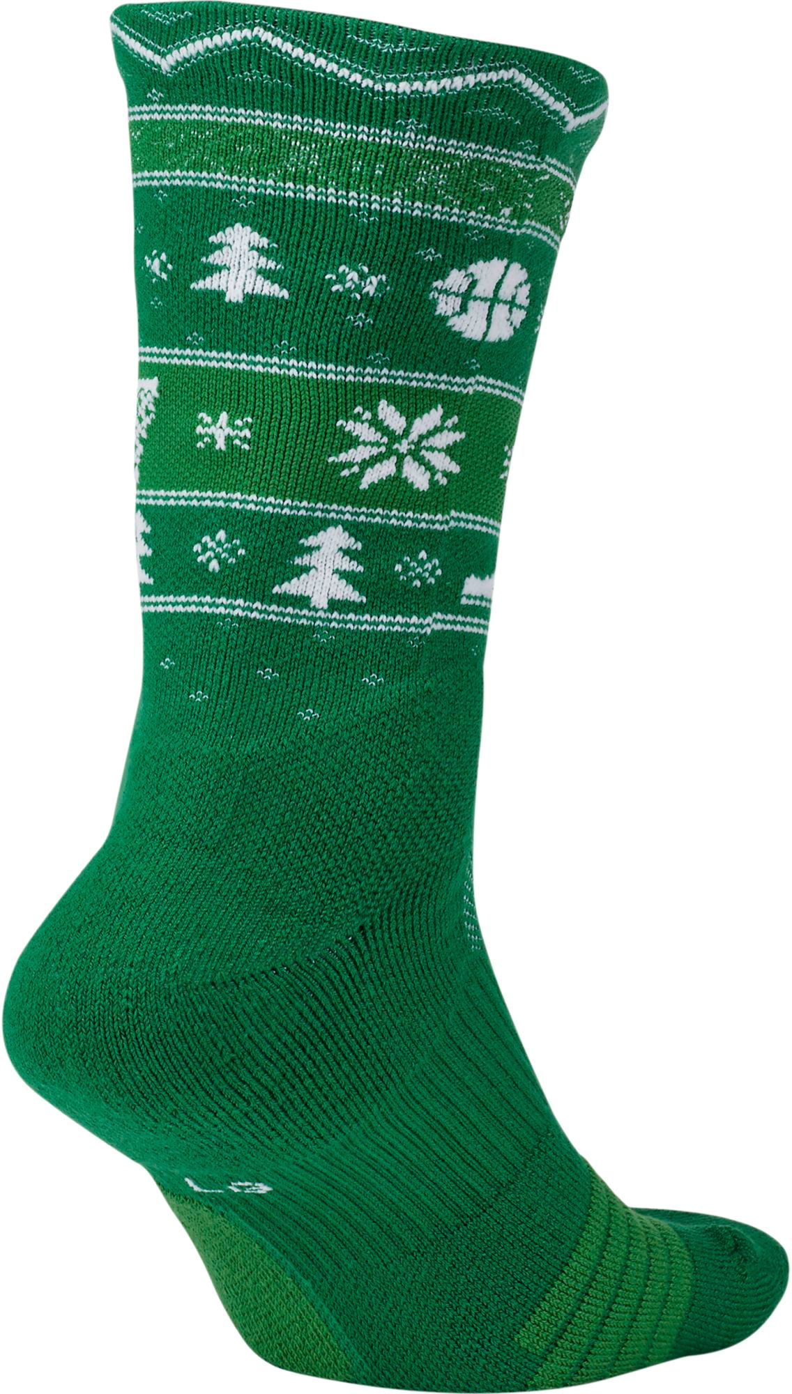 Dick's Sporting Goods Nike Men's Elite Christmas Crew Socks