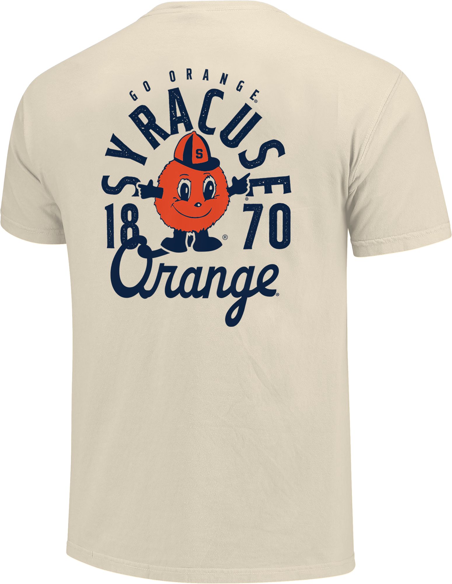 Image One Men's Syracuse Orange Ivory Mascot Local T-Shirt product image