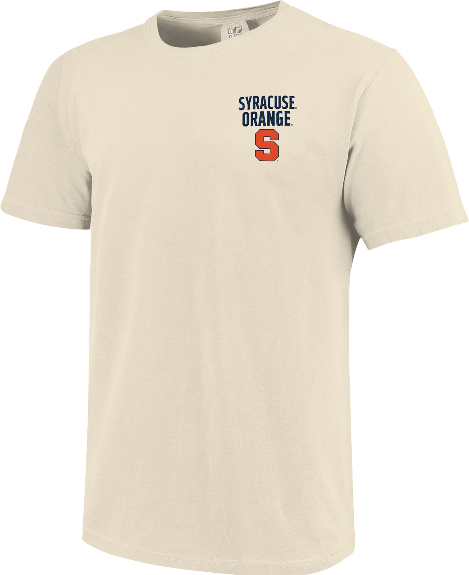 Image One Men's Syracuse Orange Ivory Mascot Local T-Shirt