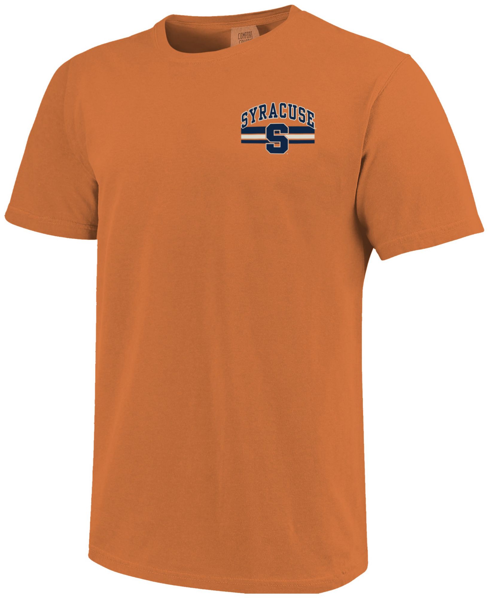 Image One Men's Syracuse Orange Burnt Orange Mascot Arched Short Sleeve T-Shirt product image