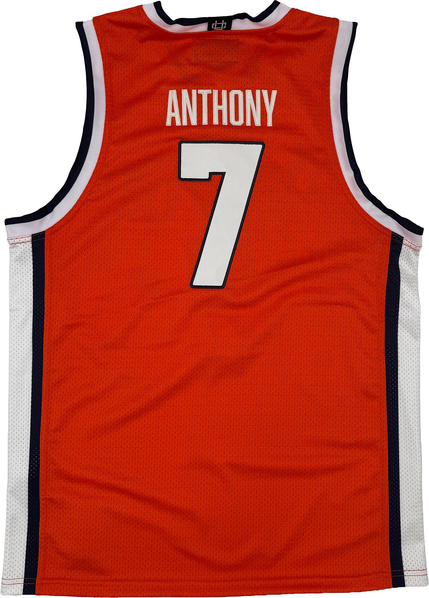 Campus Ink Men's Syracuse Orange Orange Kiyan Anthony #7 Jersey product image