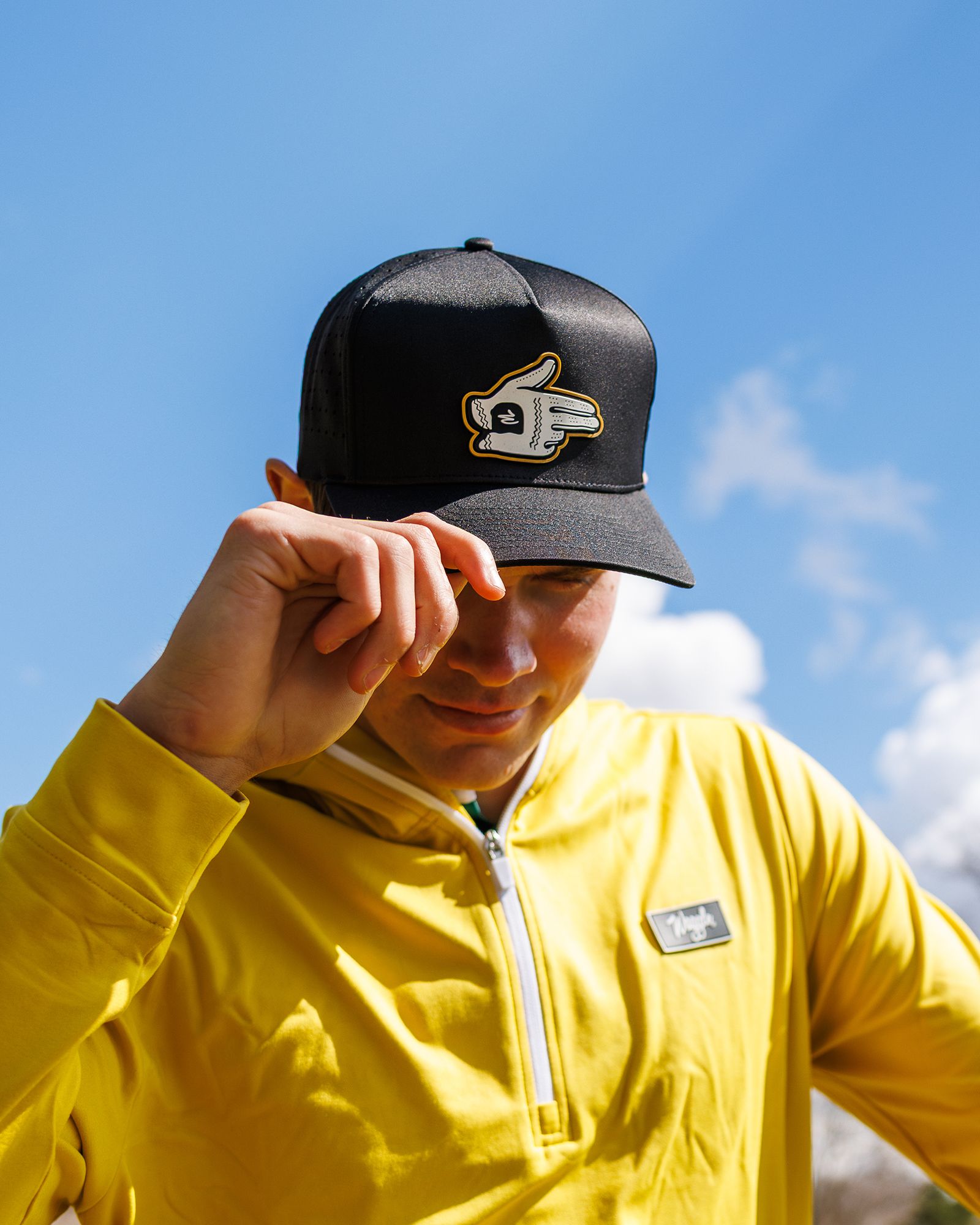 Waggle Men's Shooter Golf Hat product image