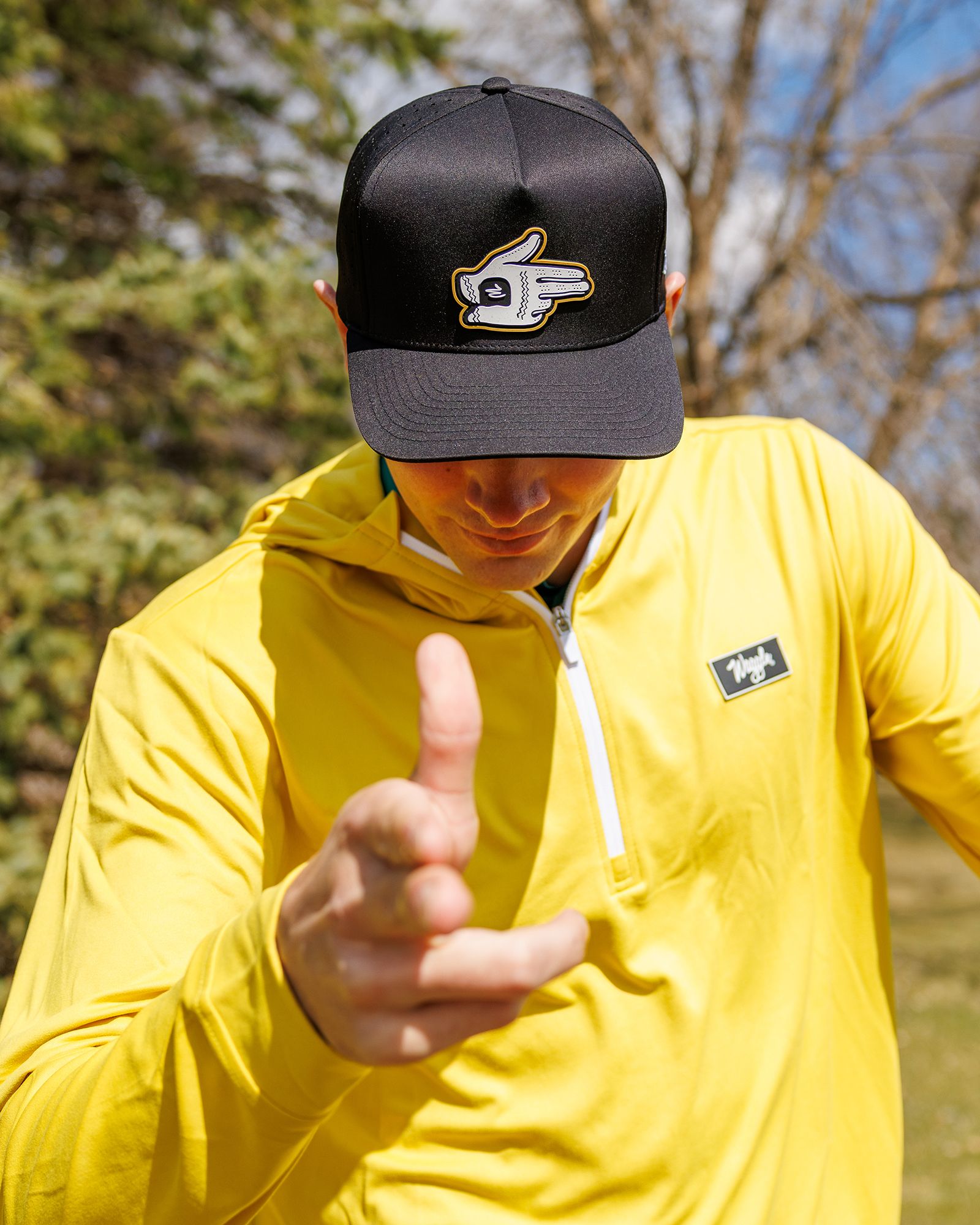 Waggle Men's Shooter Golf Hat product image