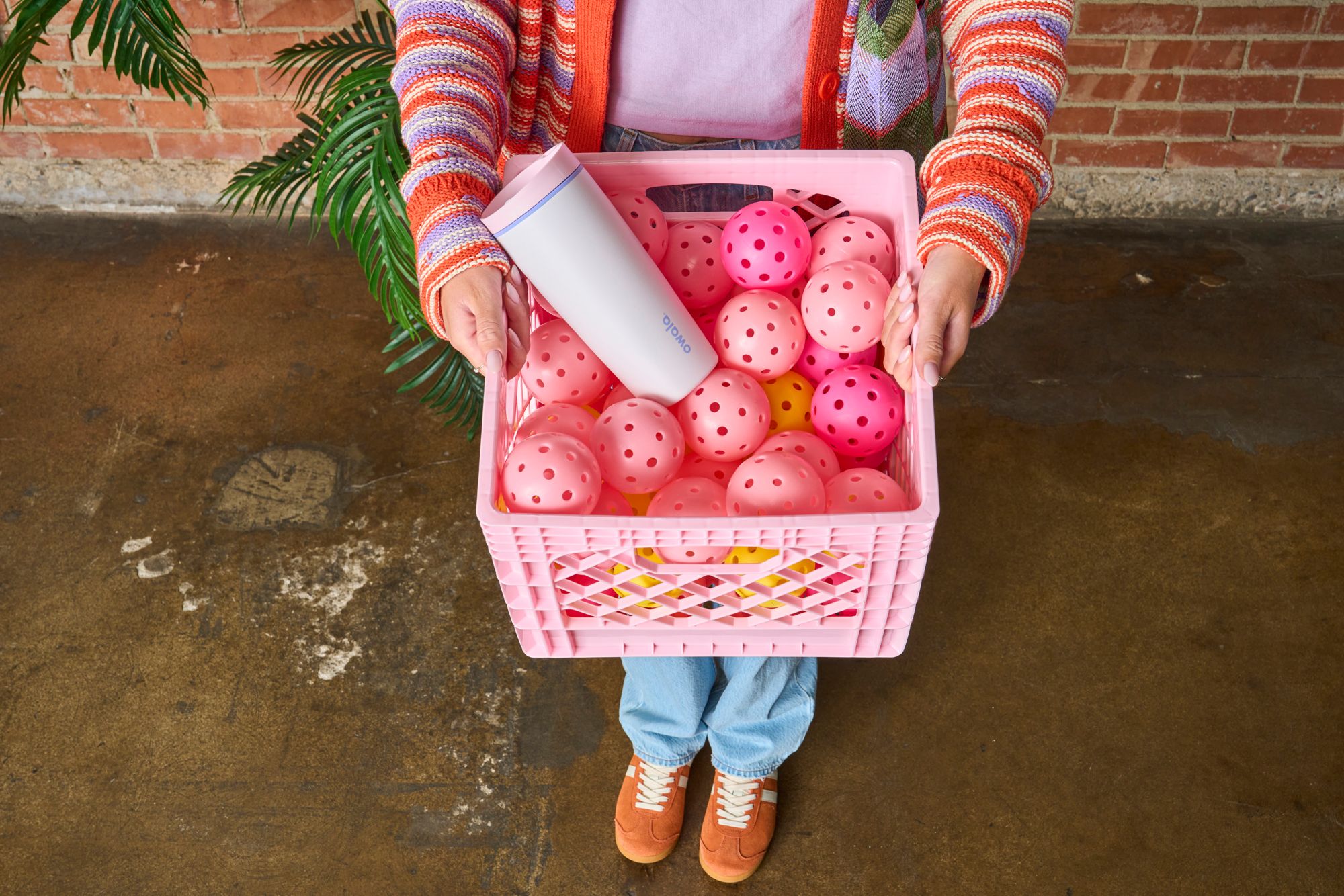 Owala 20 oz. Stainless Steel SmoothSip Slider Coffee Tumbler product image