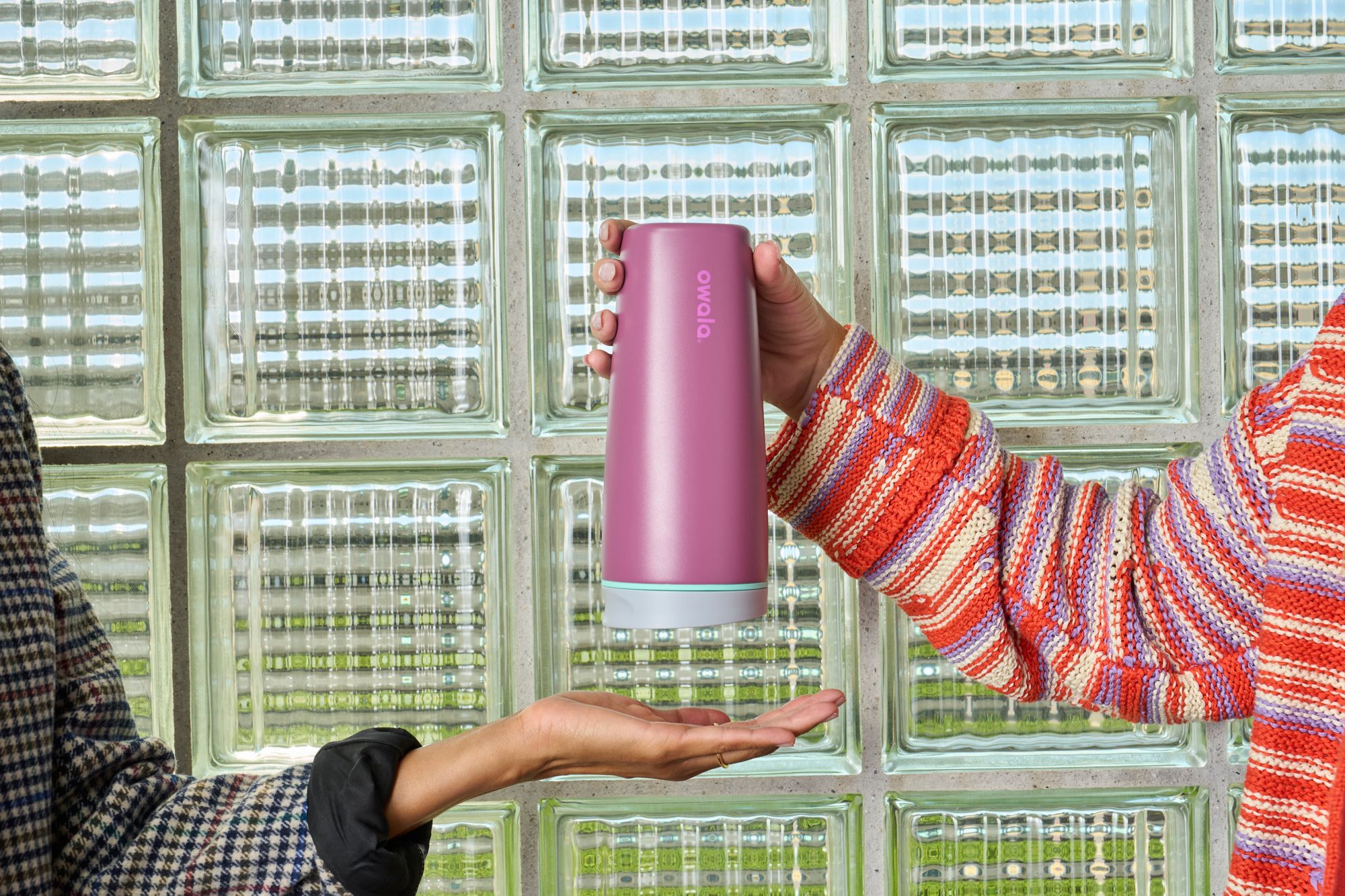 Owala 20 oz. Stainless Steel SmoothSip Slider Coffee Tumbler product image