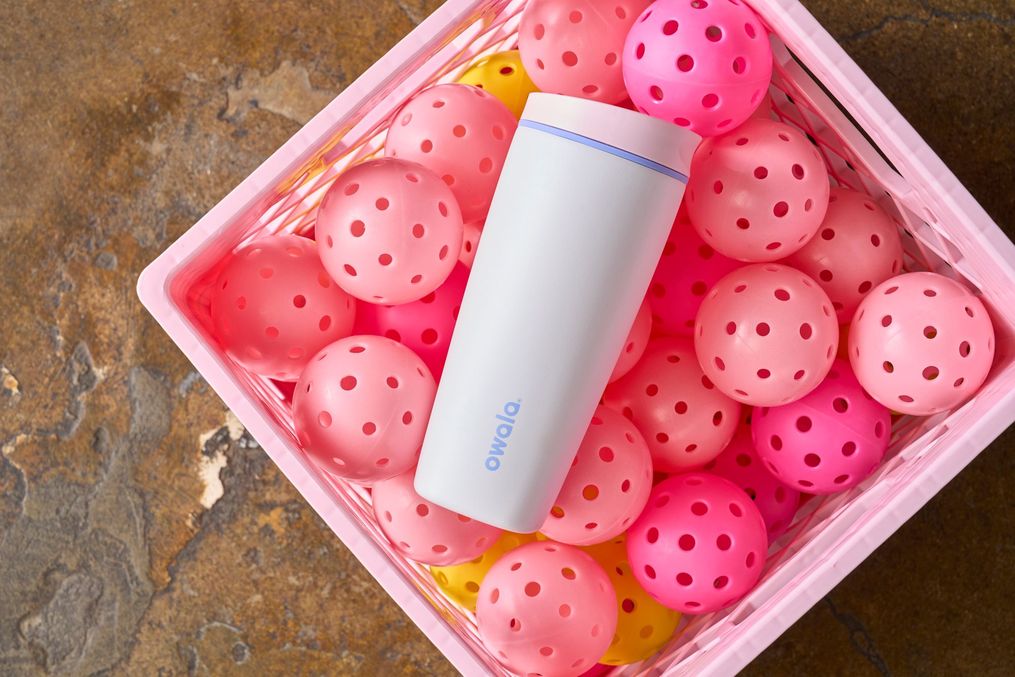 Owala 20 oz. Stainless Steel SmoothSip Slider Coffee Tumbler product image