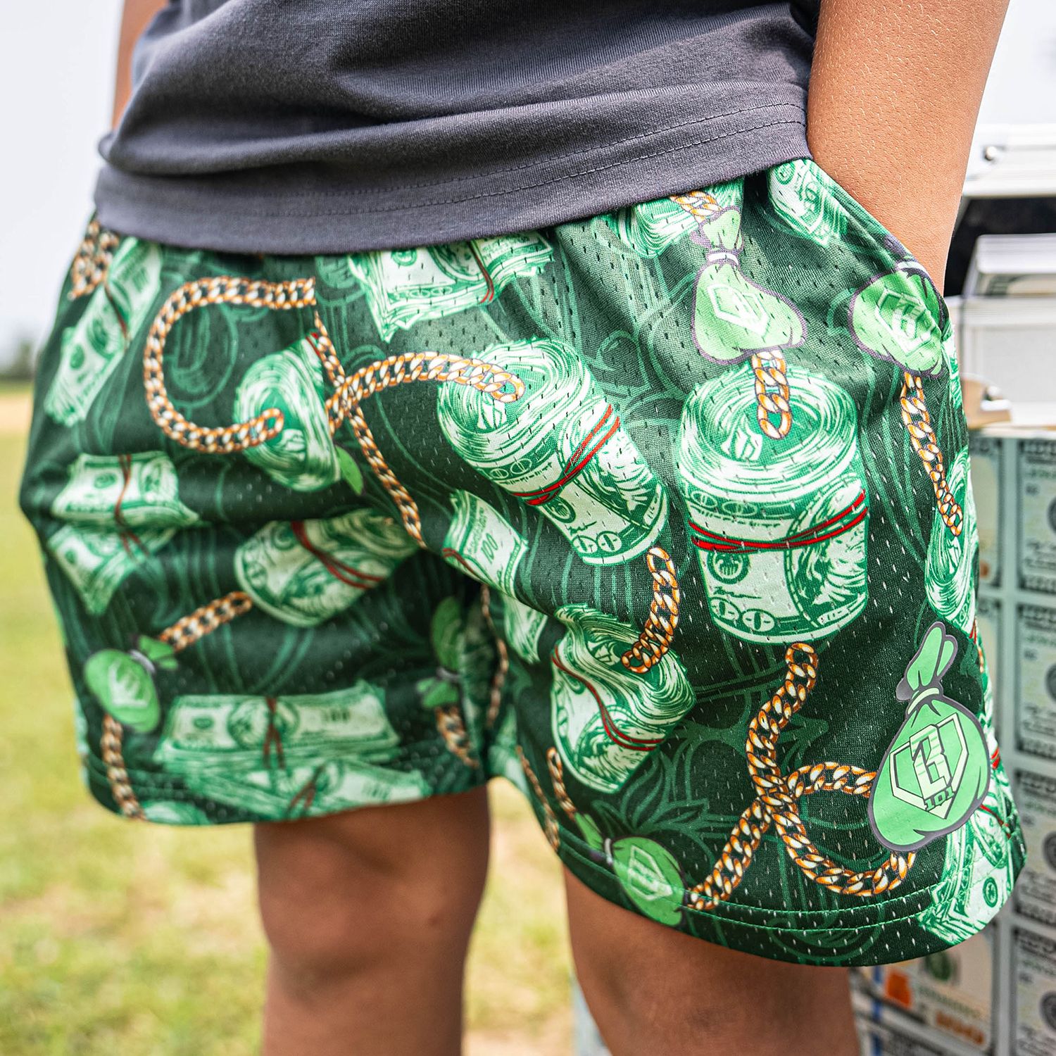 Baseball Lifestyle 101 Boys' Bag Chaser Shorts product image