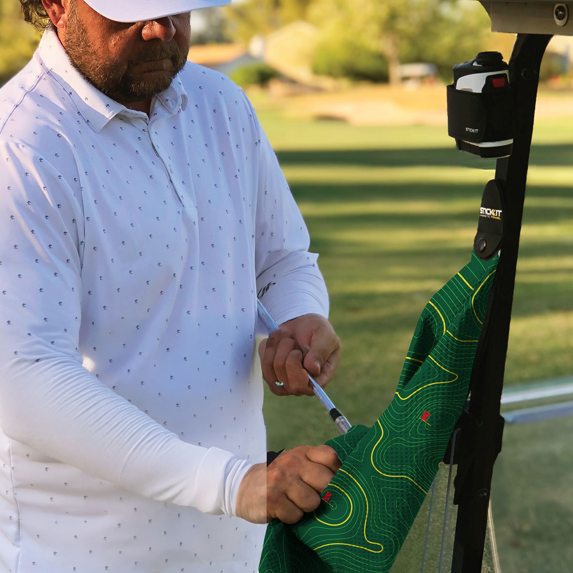 STICKIT Magnetic Golf Towel product image