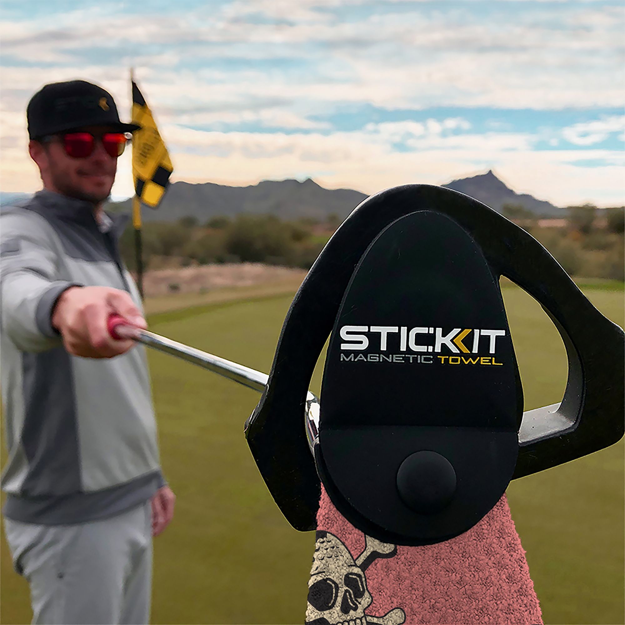 STICKIT Magnetic Golf Towel product image
